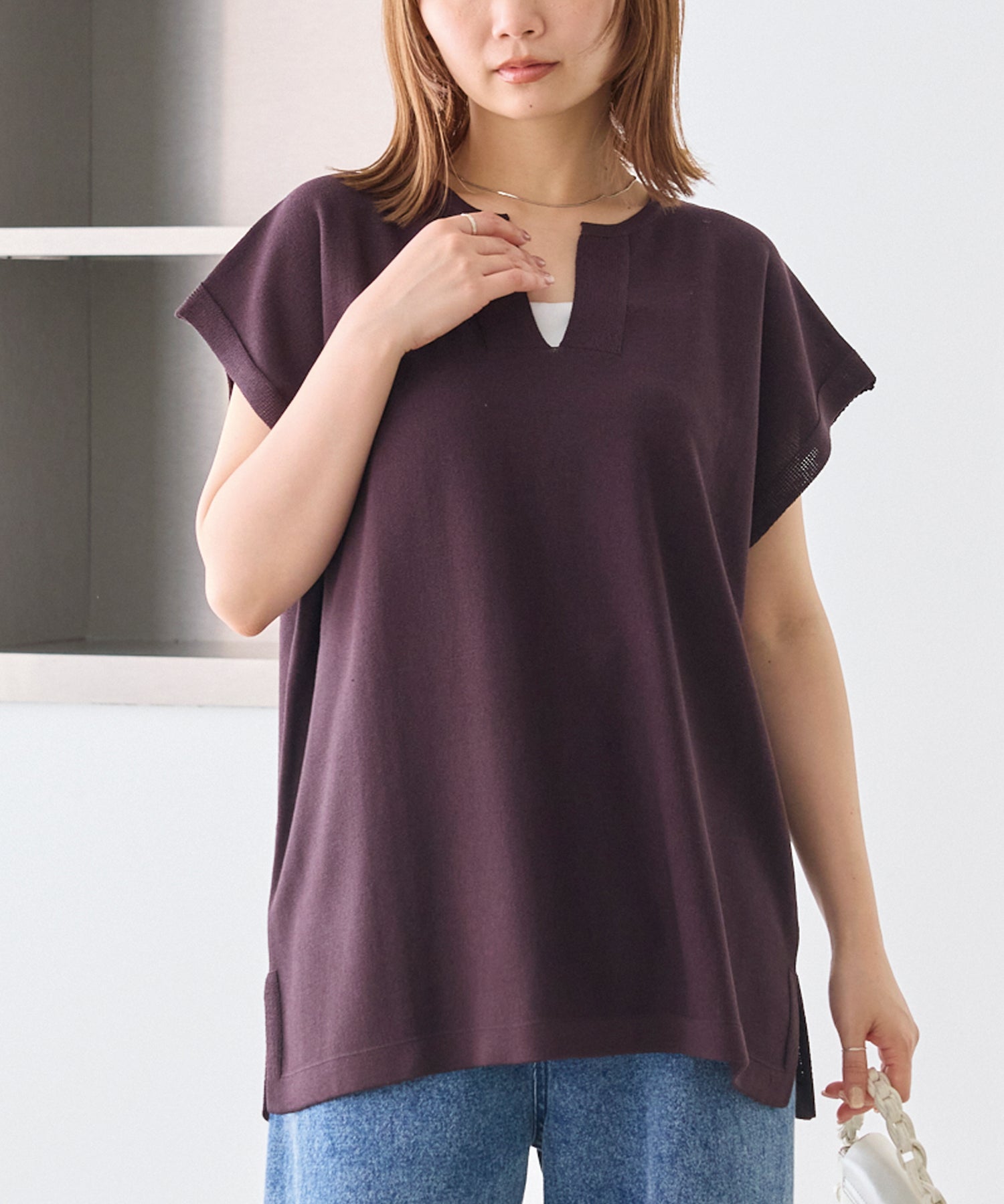 ブラウン　model:156cm 着用サイズ:M