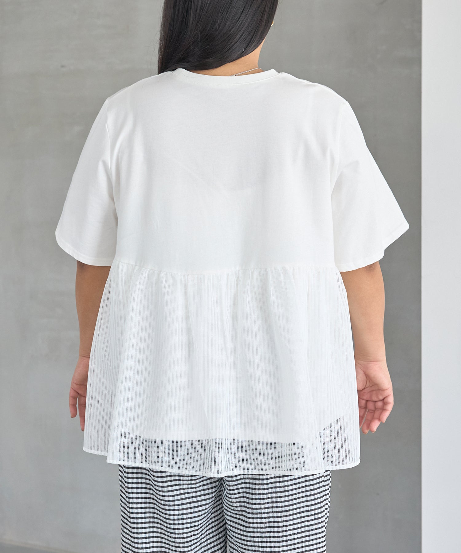 バック　model:161cm 着用サイズ:3L