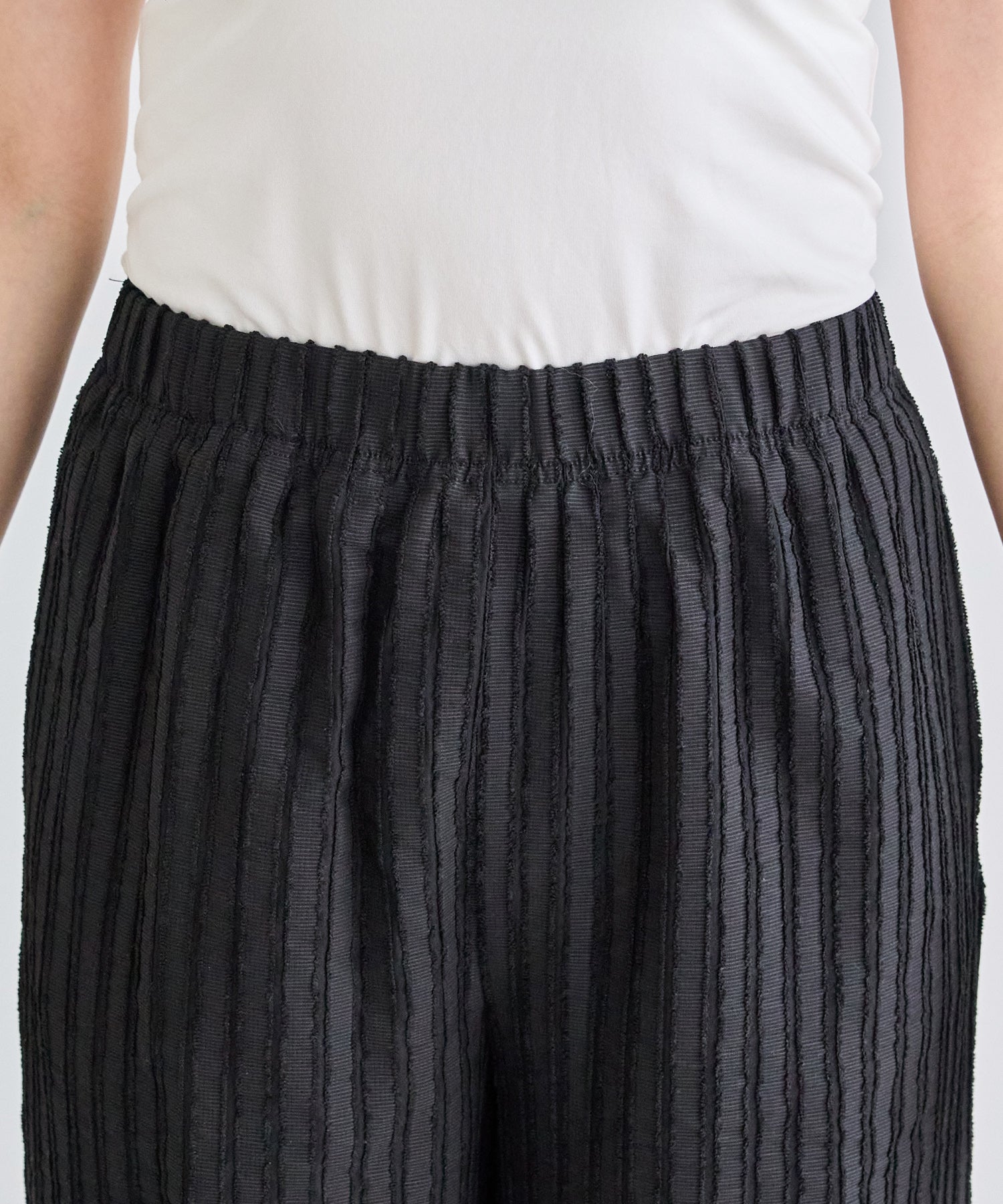 ウエスト総ゴム