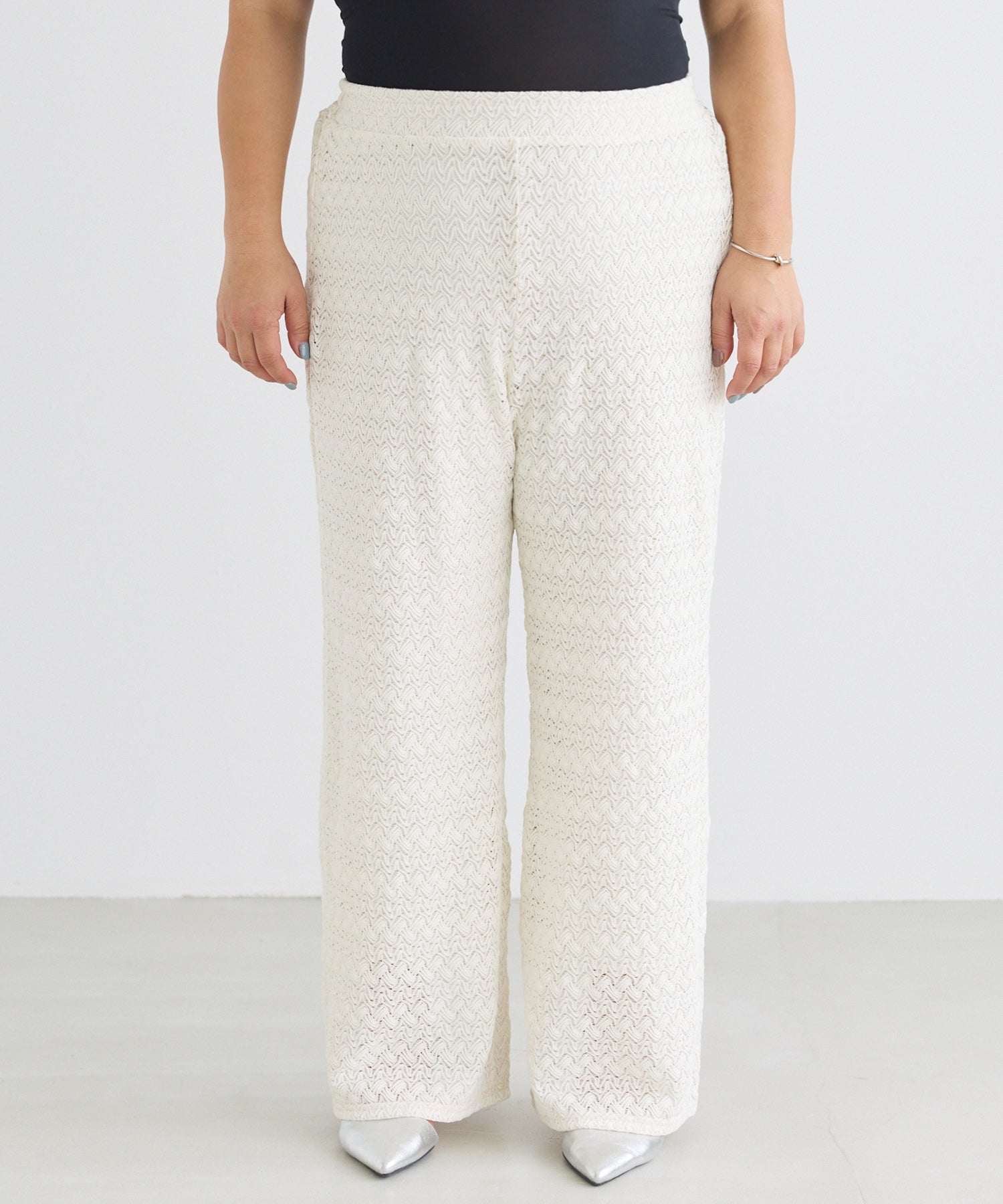 フロント　model:161cm 着用サイズ:3L