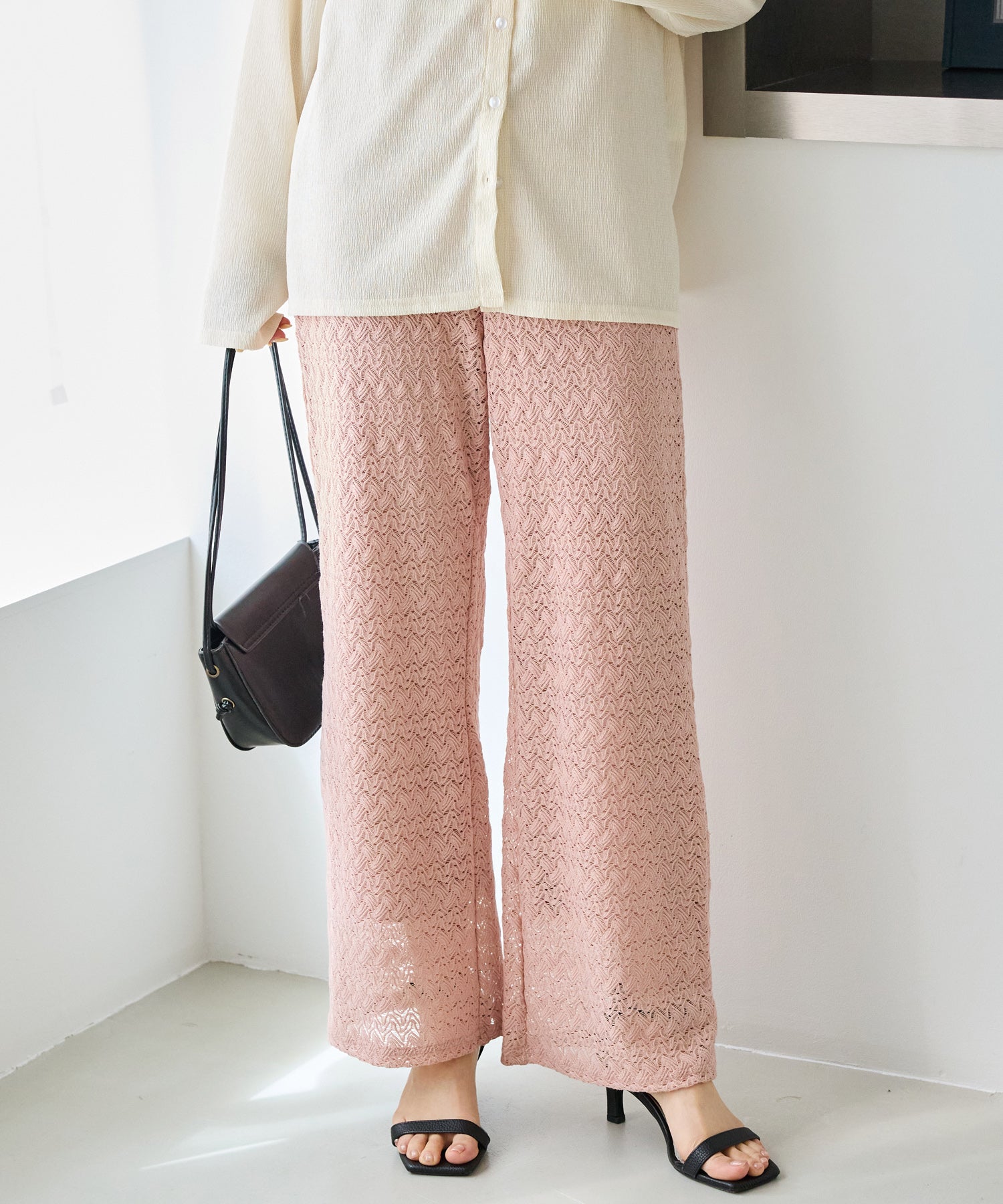 ピンク　model:156cm 着用サイズ:M