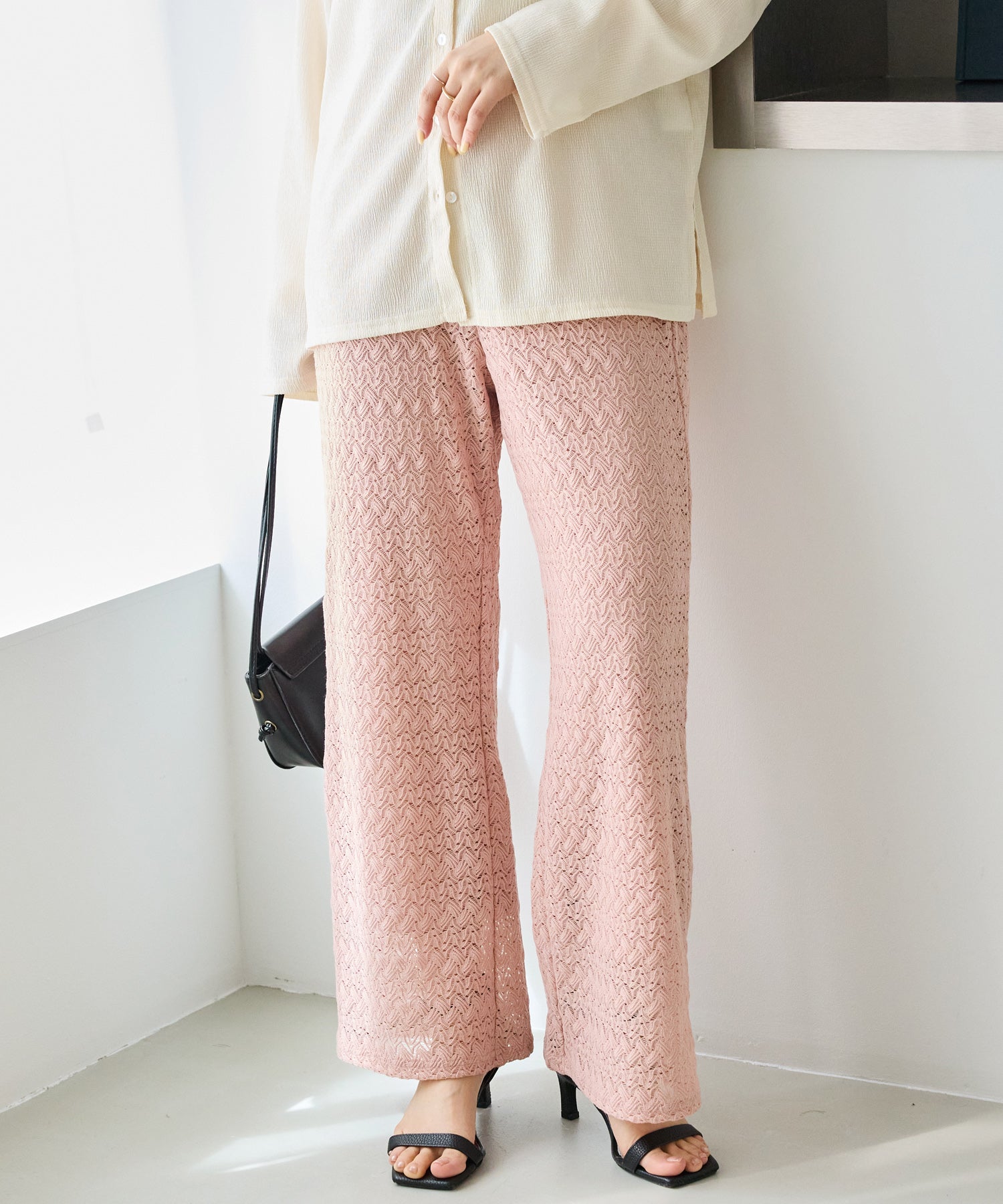 ピンク　model:156cm 着用サイズ:M