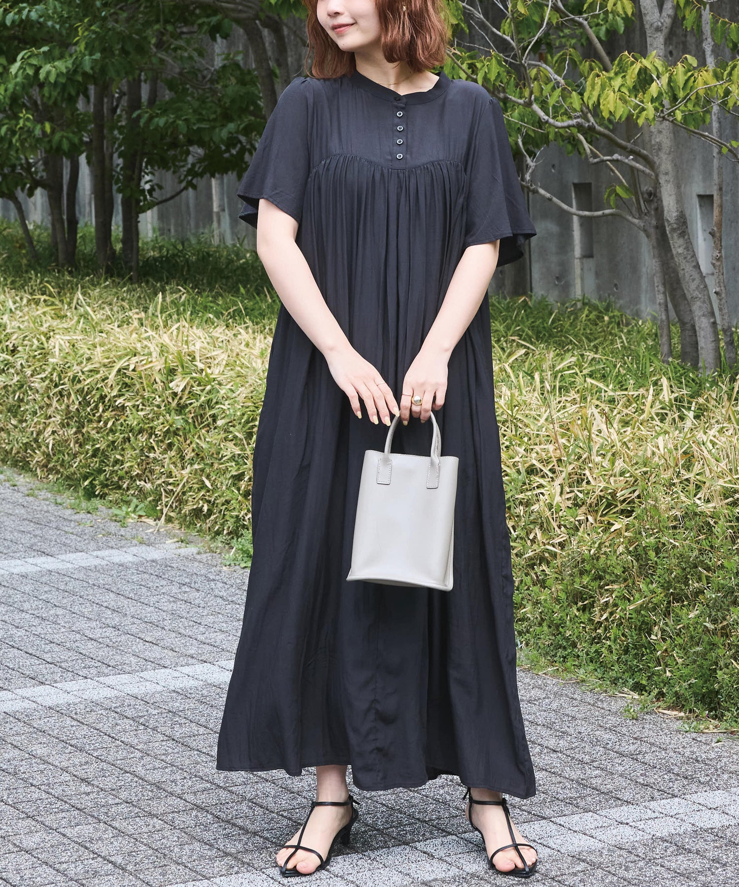 ブラック　model:156cm 着用サイズ:M