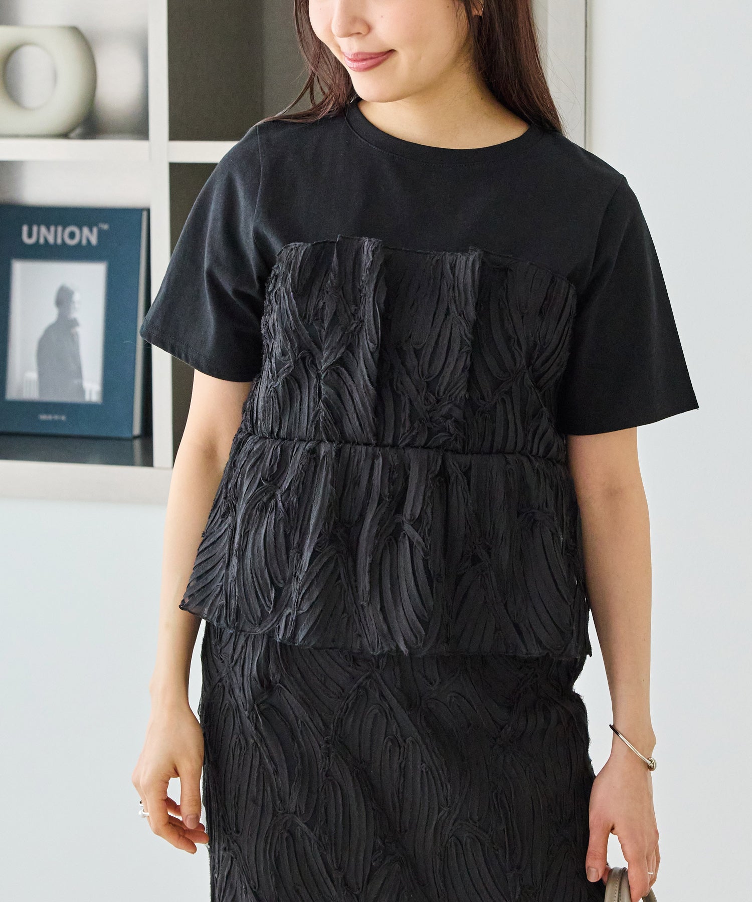 バテンレースビスチェプルオーバー