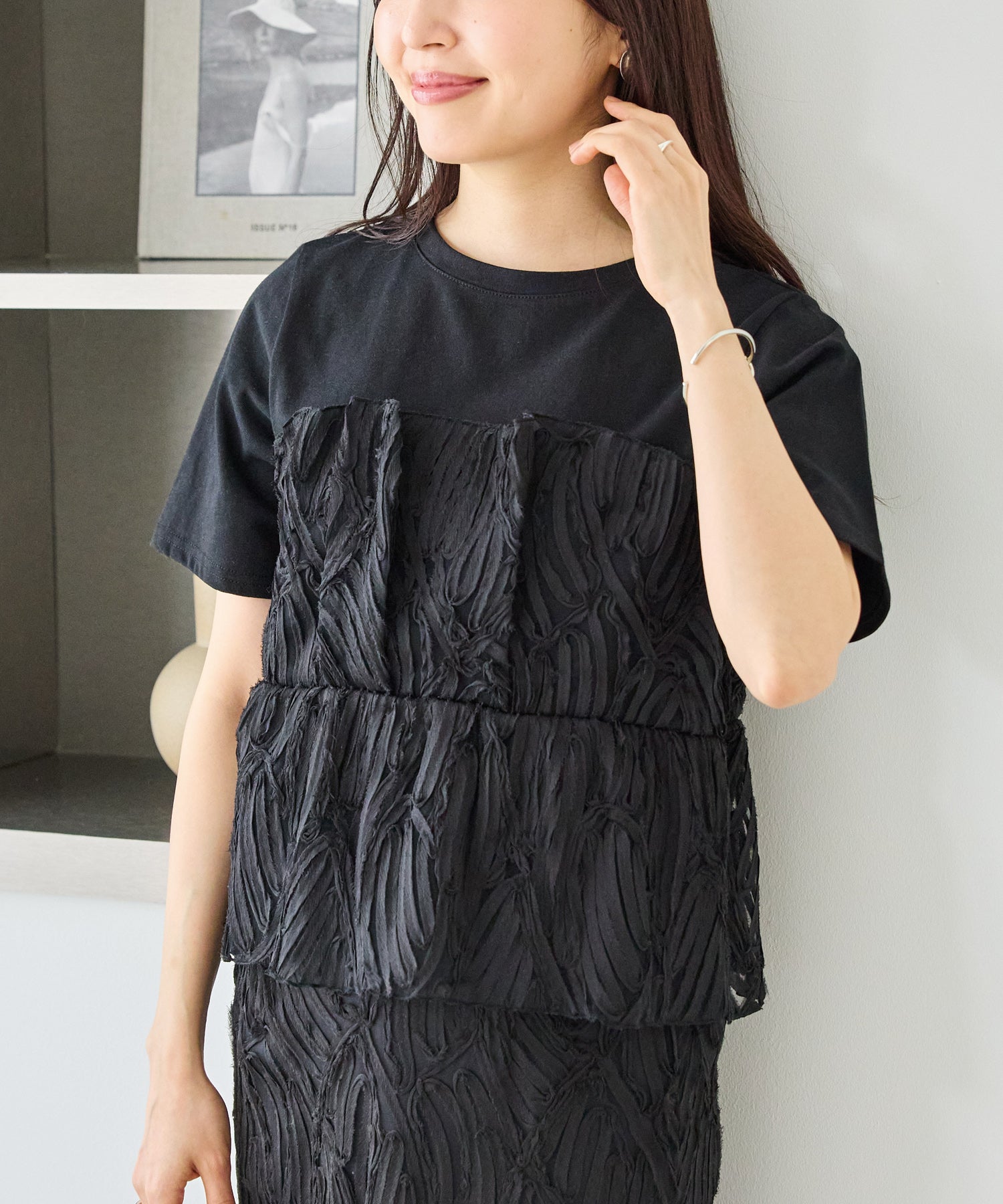 バテンレースビスチェプルオーバー