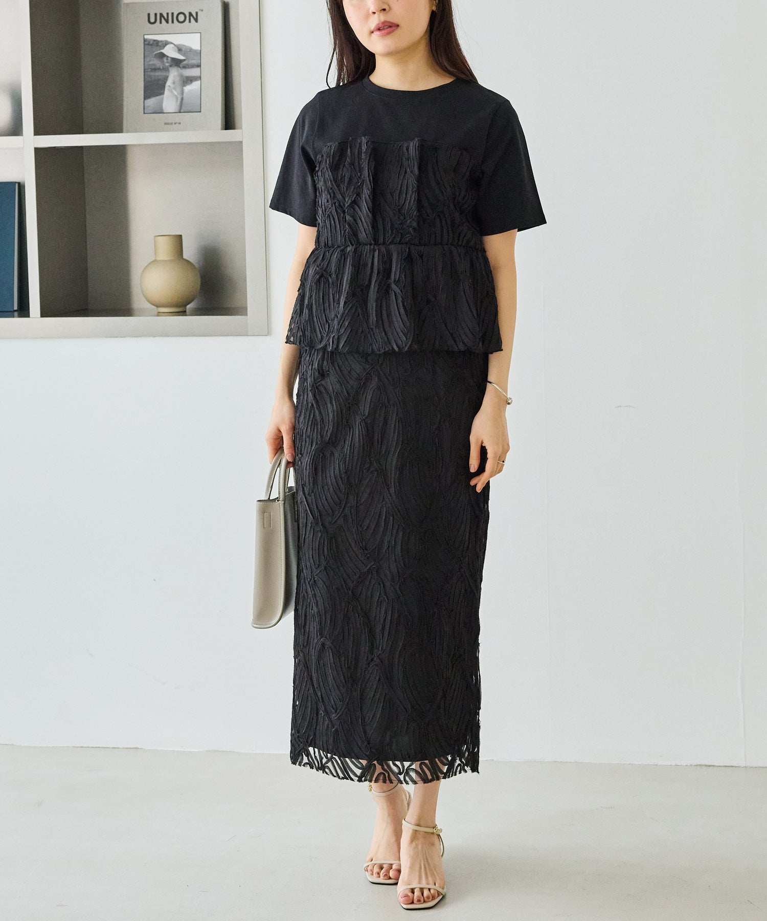 バテンレースビスチェプルオーバー