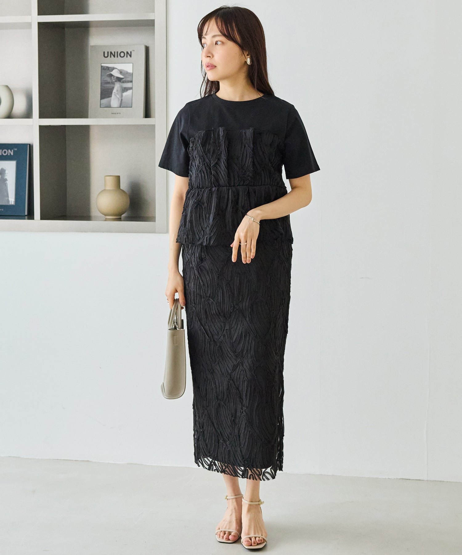 バテンレースビスチェプルオーバー