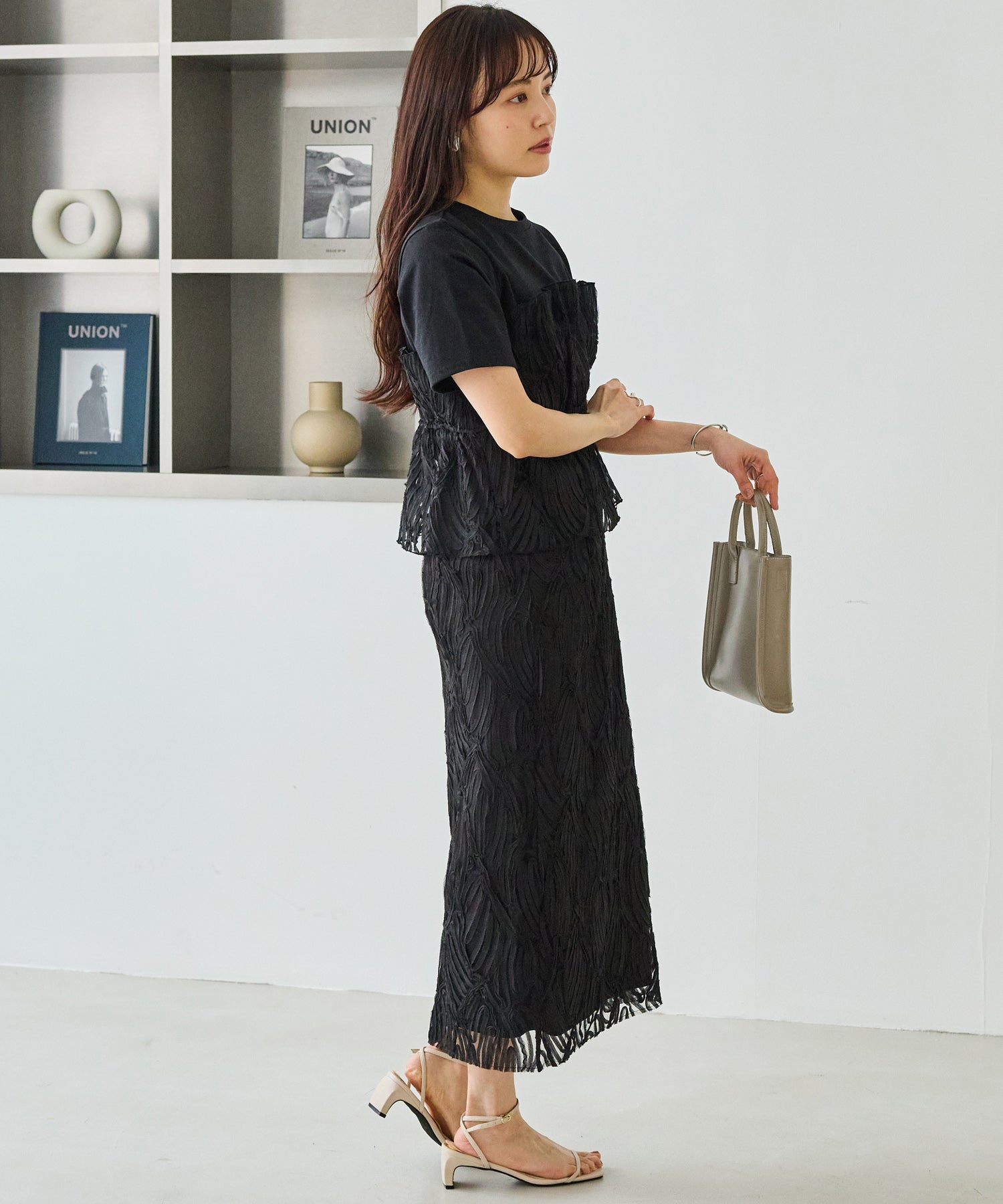 バテンレースビスチェプルオーバー