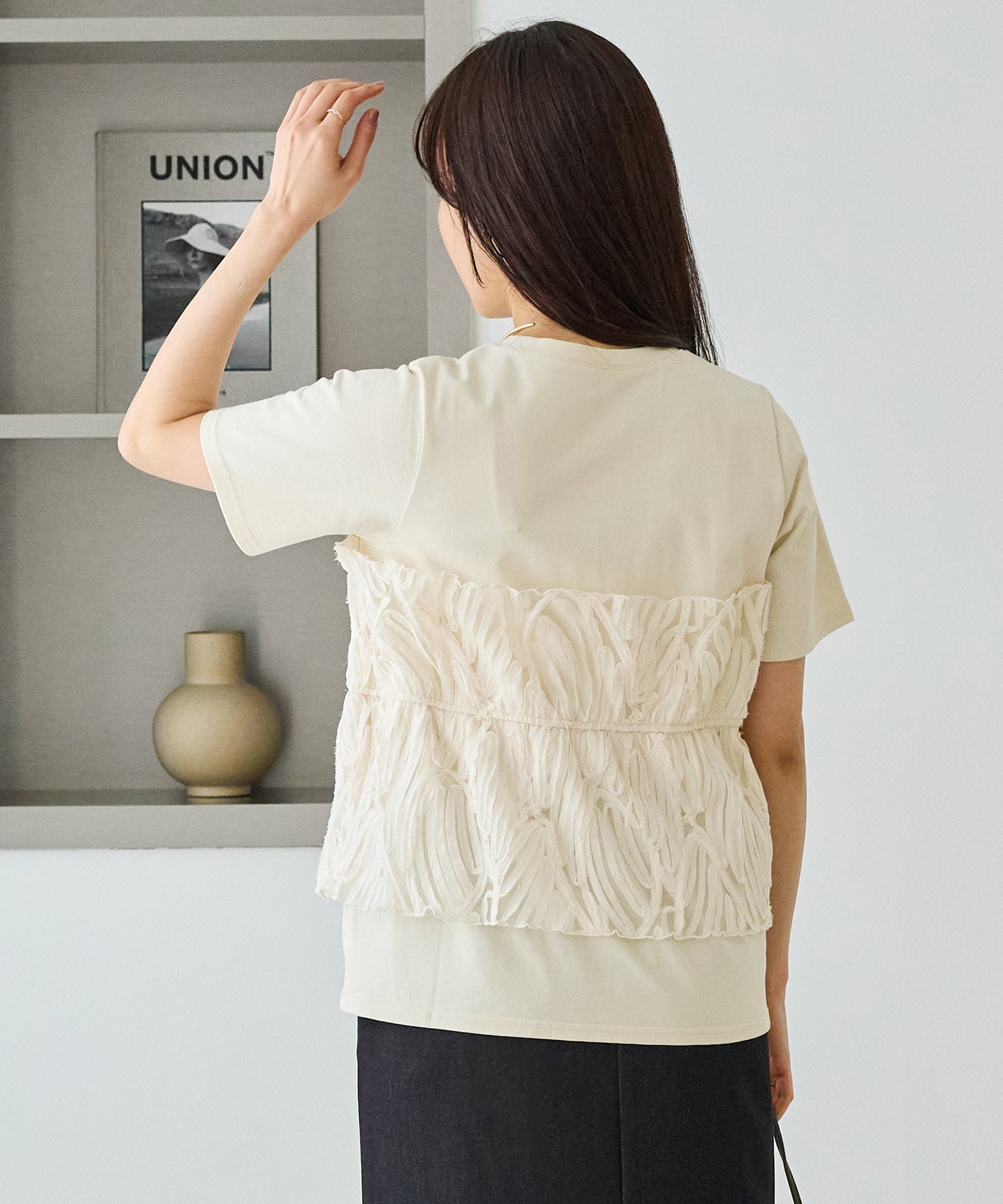 バテンレースビスチェプルオーバー