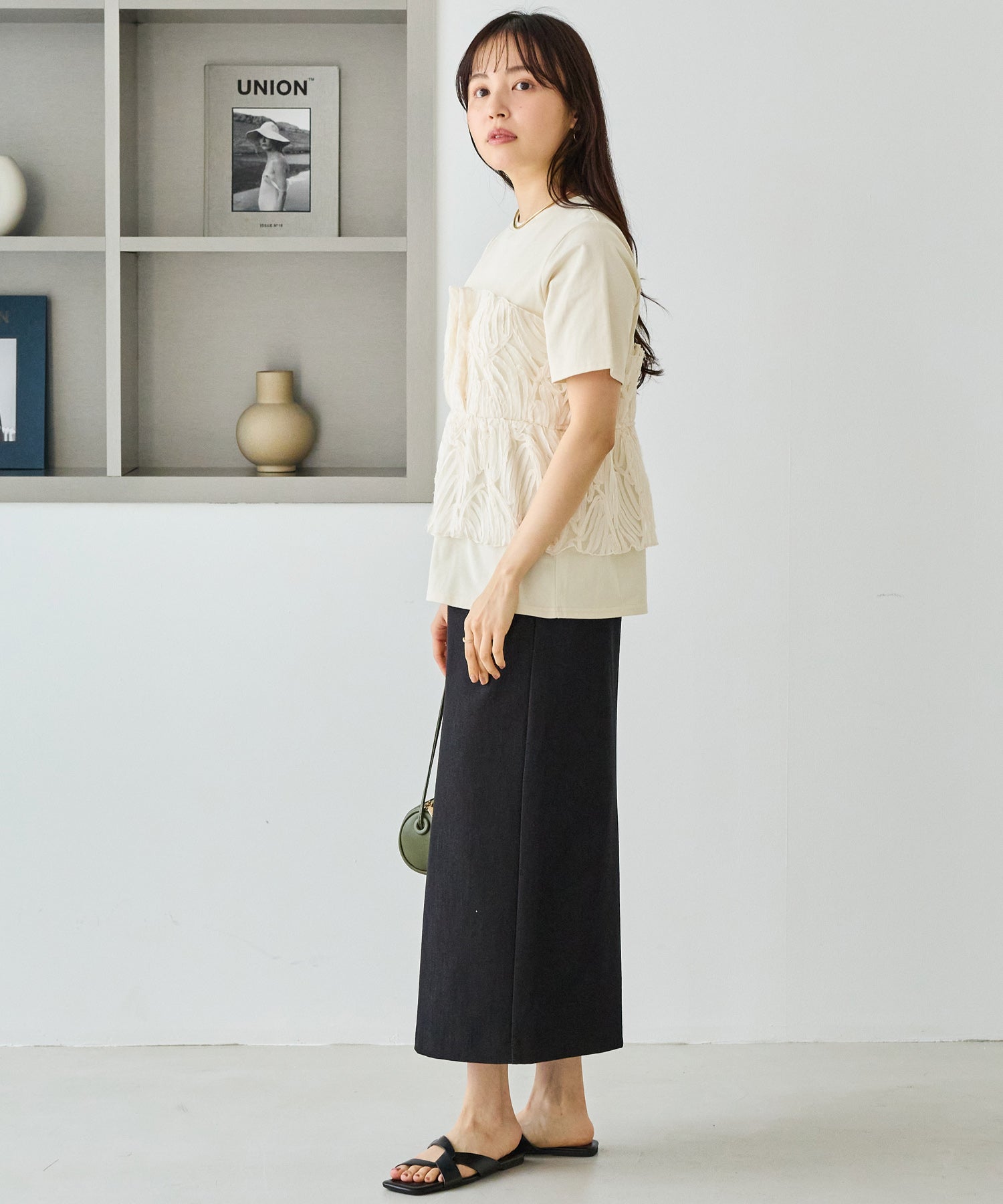 バテンレースビスチェプルオーバー