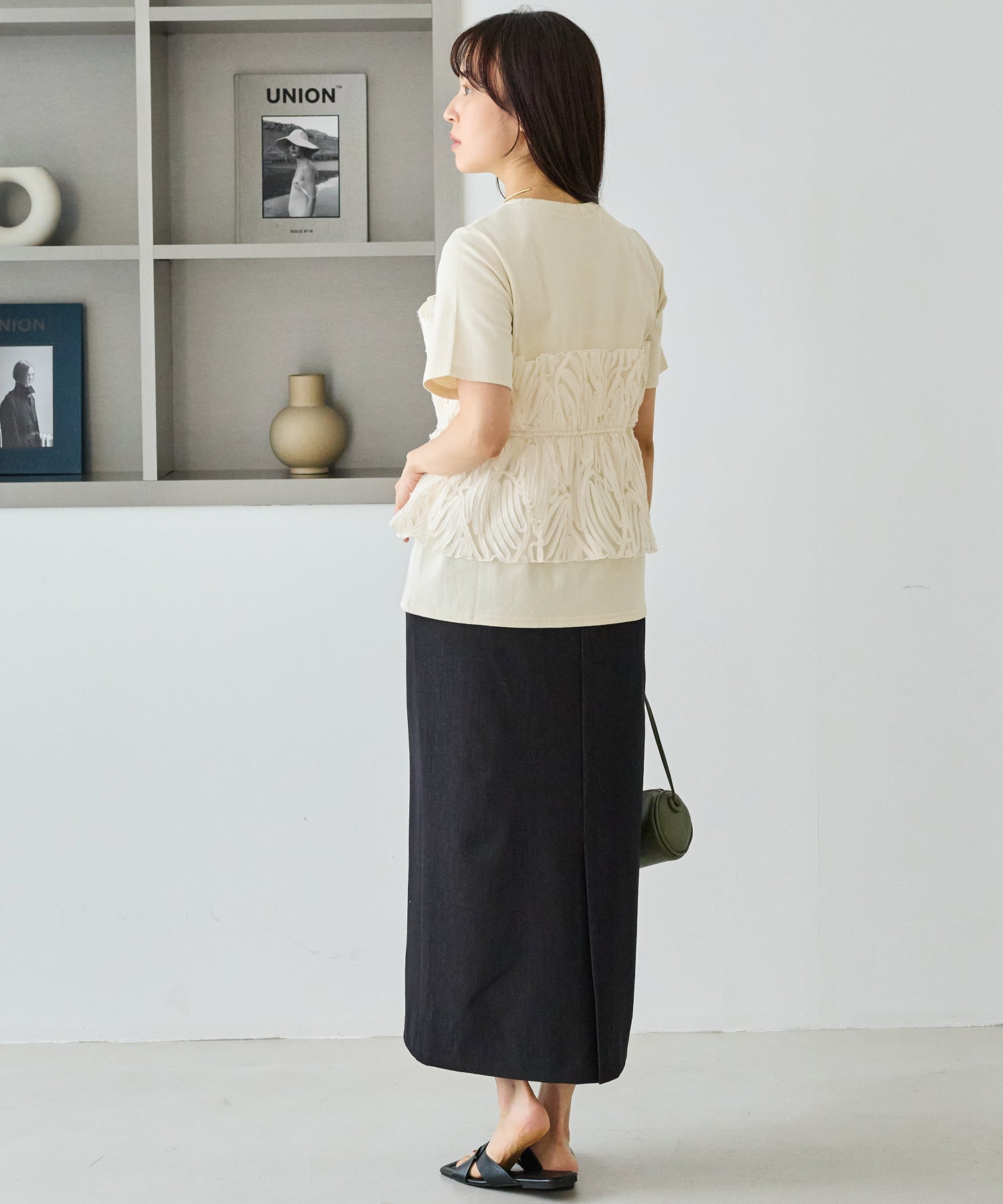 バテンレースビスチェプルオーバー