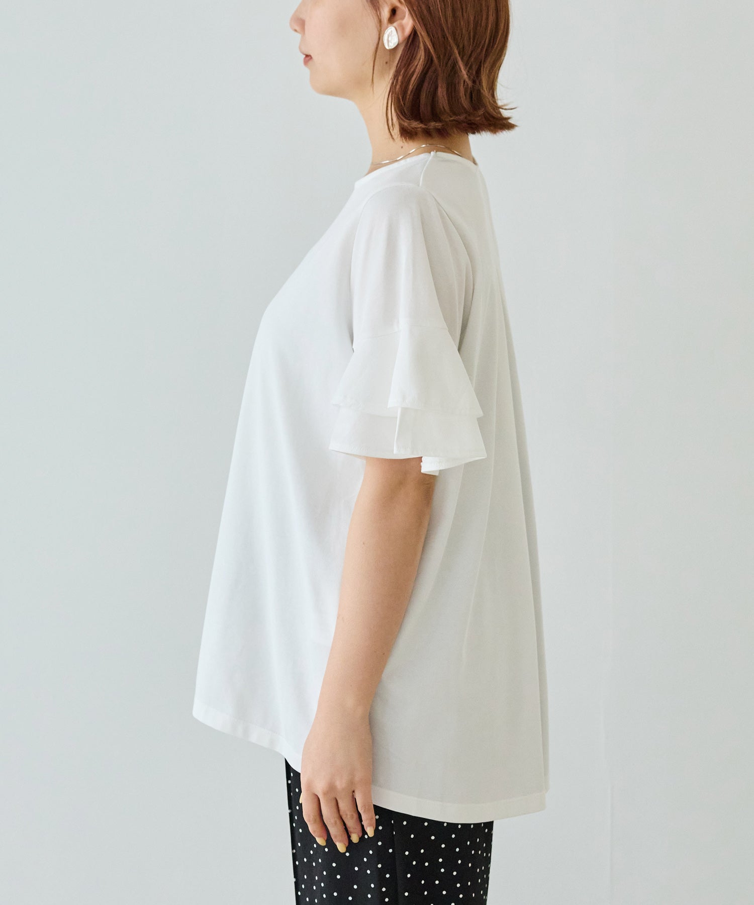 サイド　model:156cm 着用サイズ:M