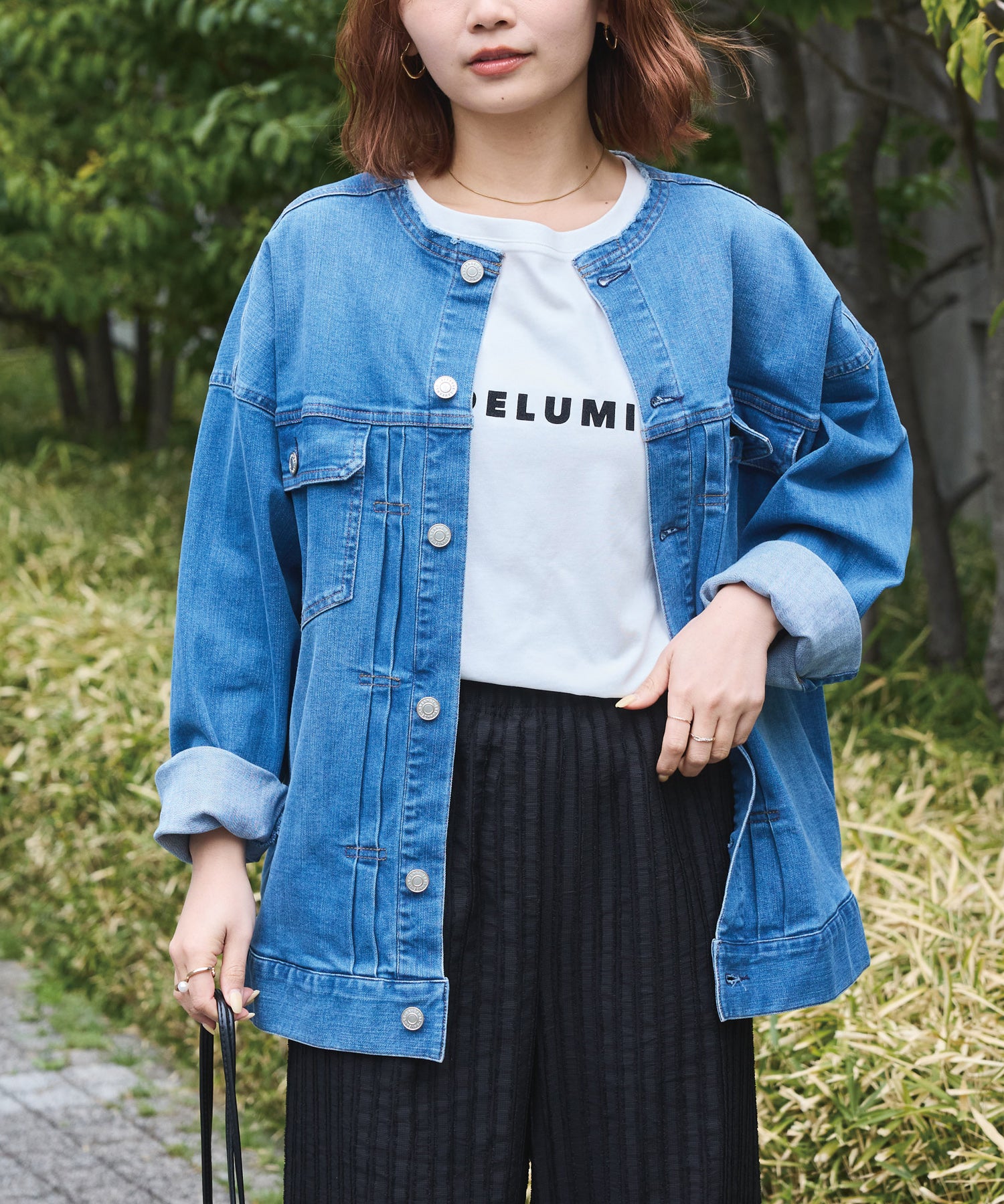 オフホワイト　model:156cm 着用サイズ:M