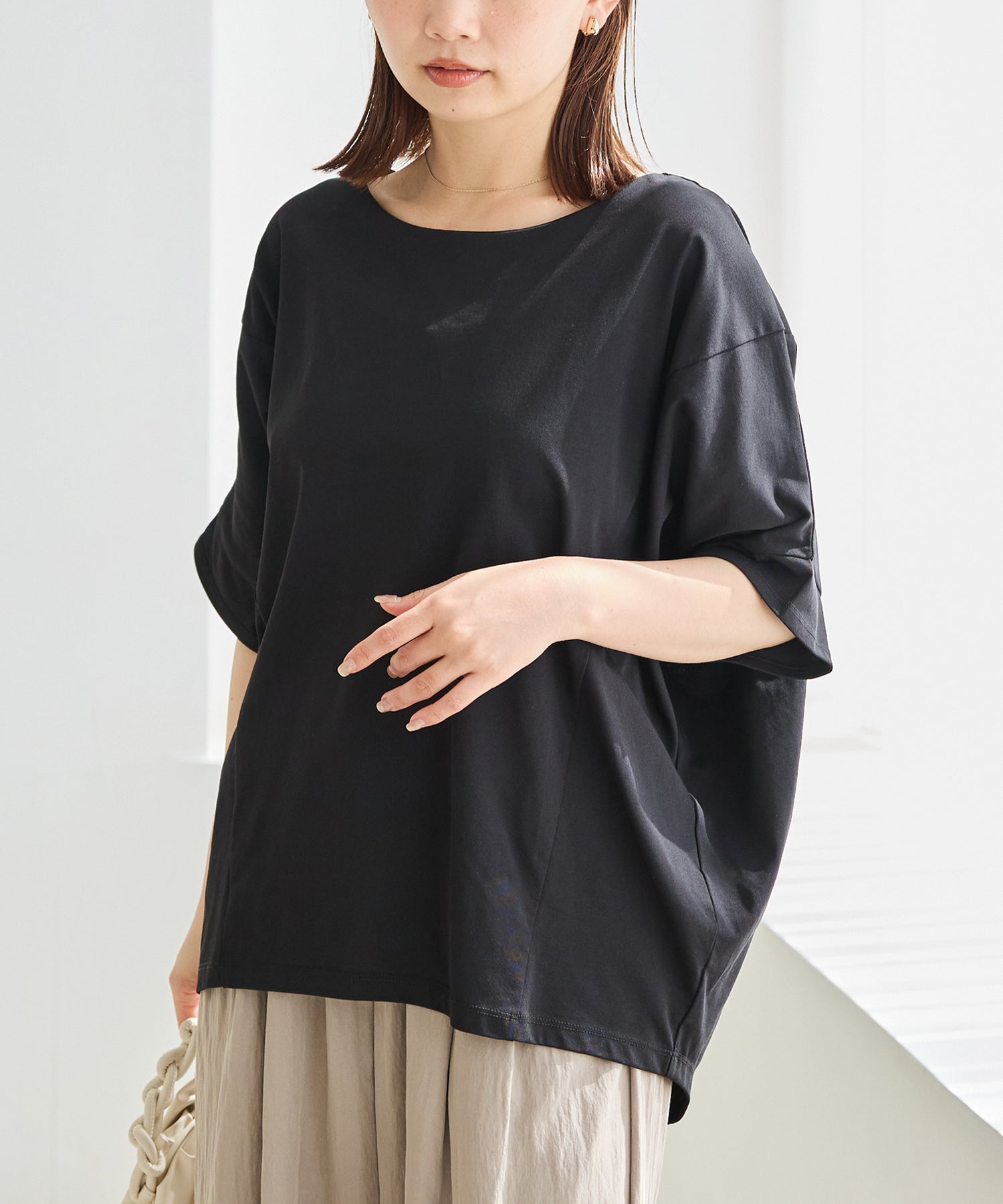 ブラック　model:156cm 着用サイズ:M