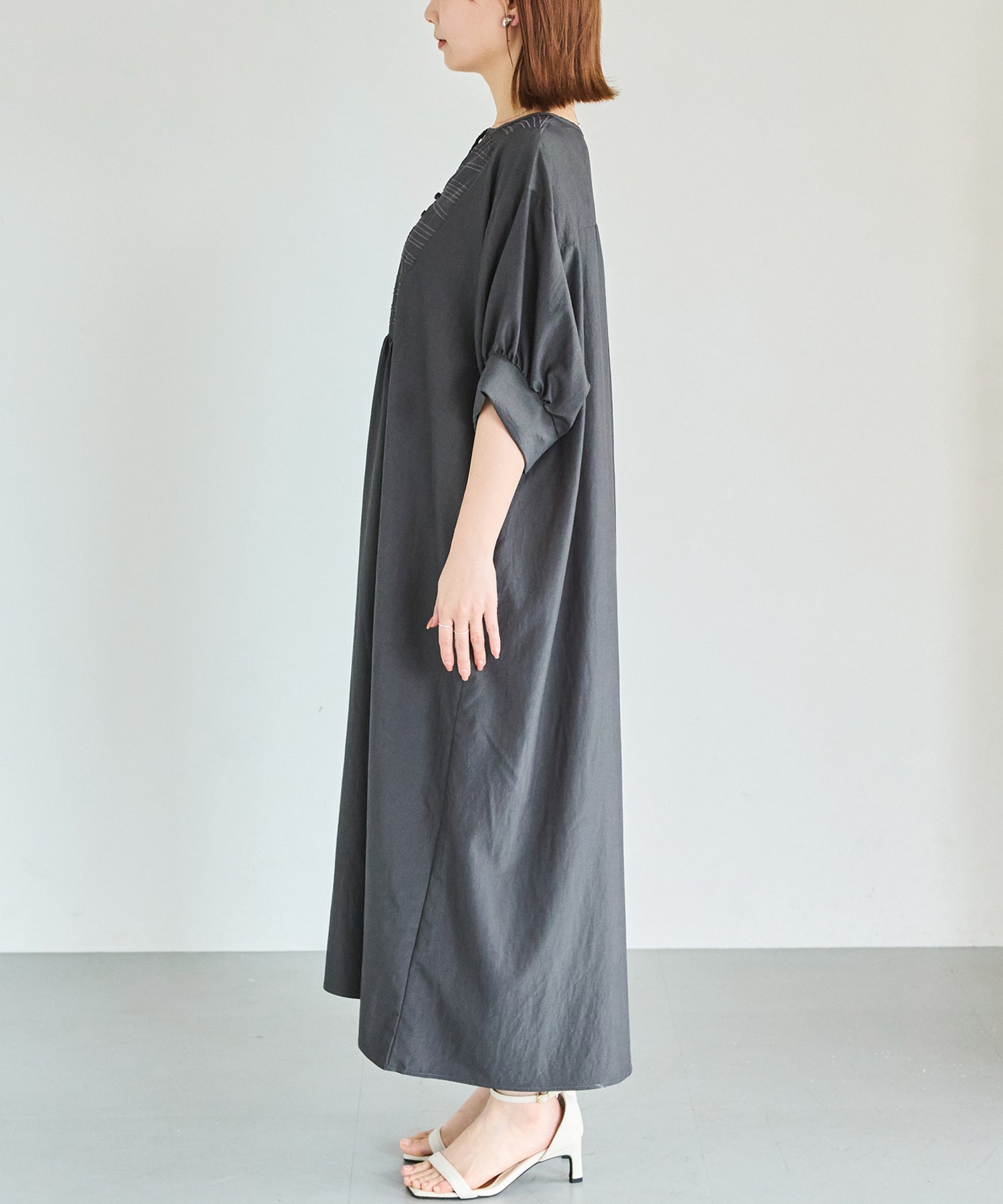 サイド　model:156cm 着用サイズ:M