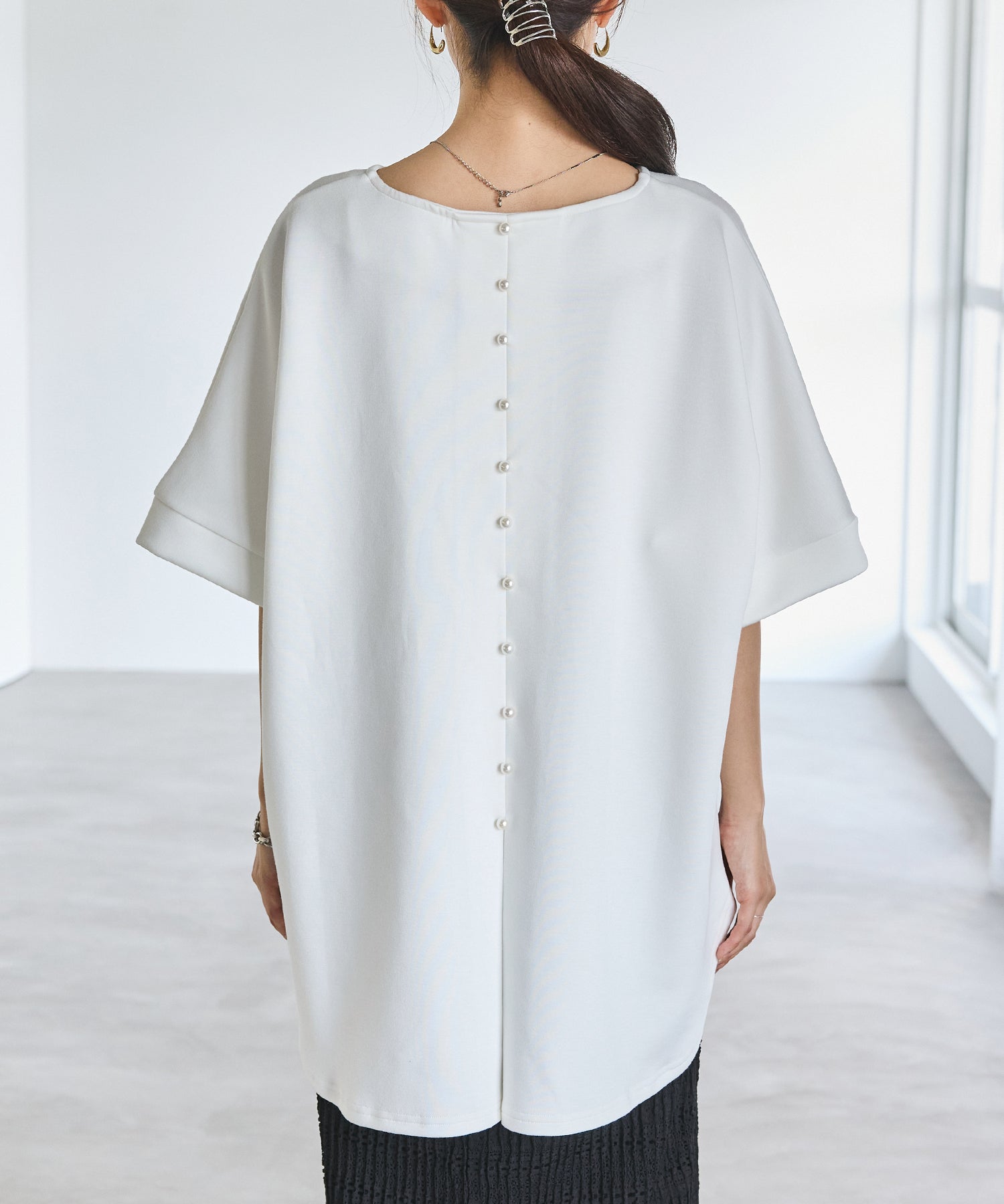 バック　model:160cm 着用サイズ:M