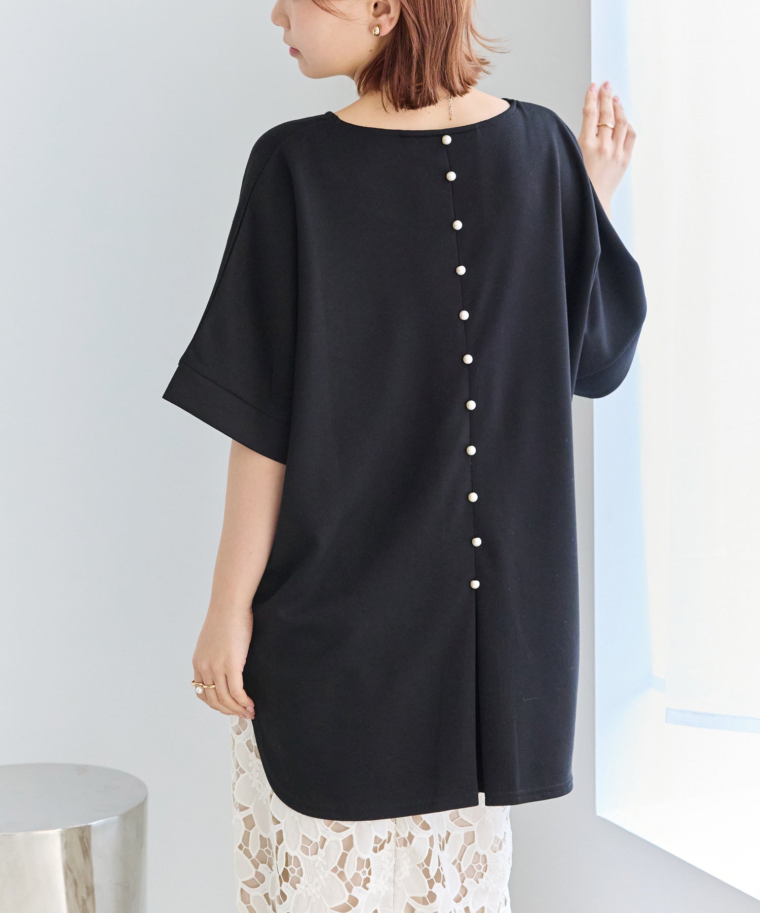 ブラック　model:156cm 着用サイズ:M