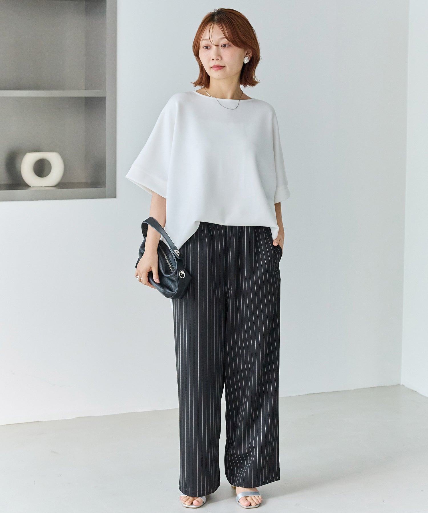 バックパールポンチプルオーバー