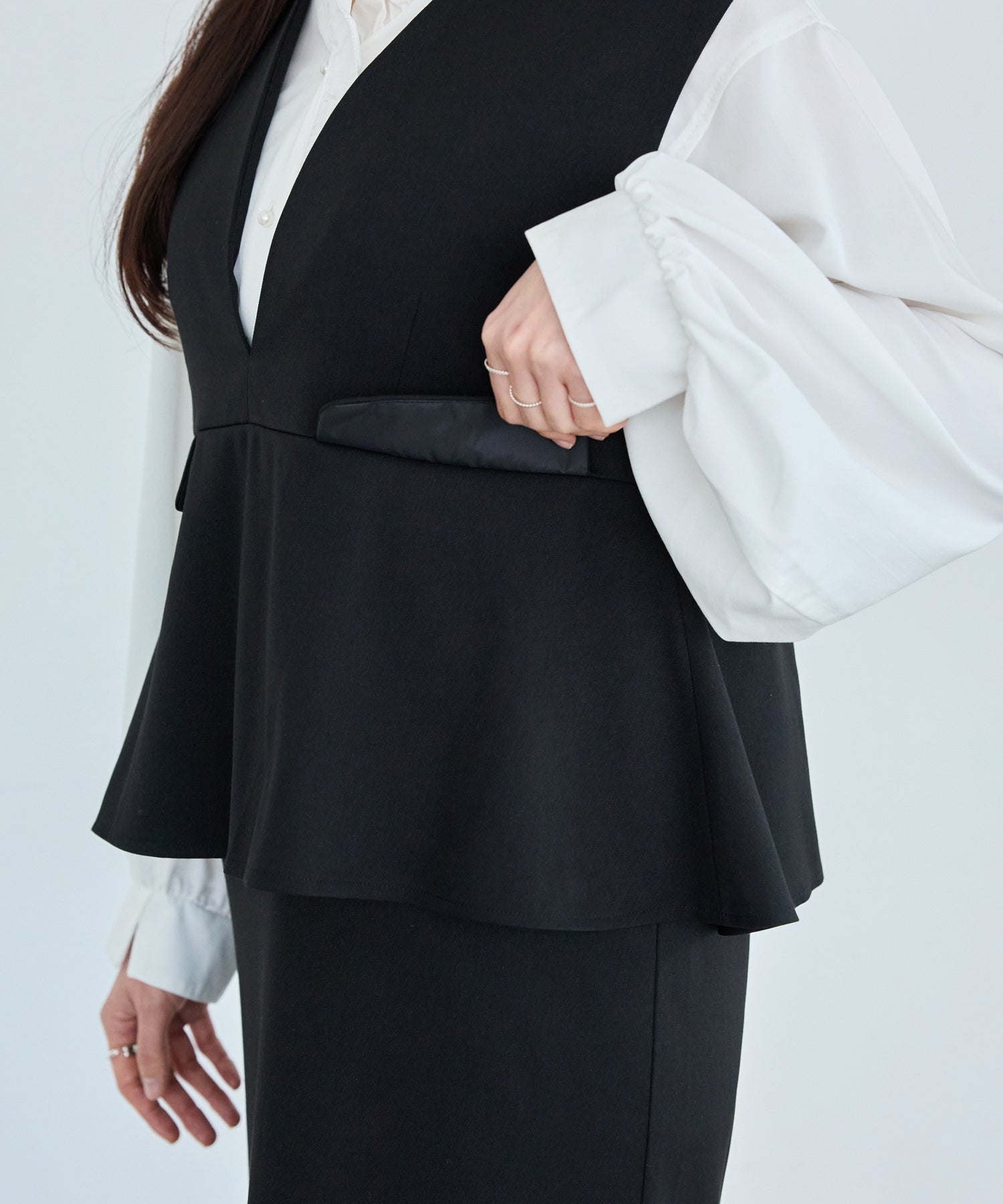 フロントフェイクポケット