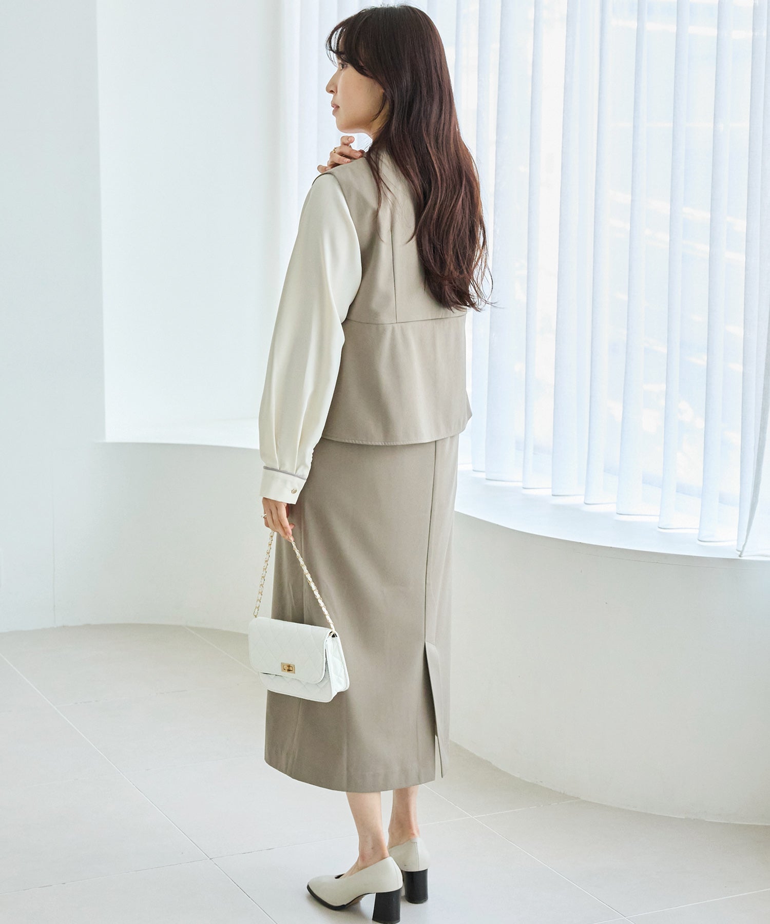 【好機能シリーズ】イージーケア｜フレアジャンスカワンピース