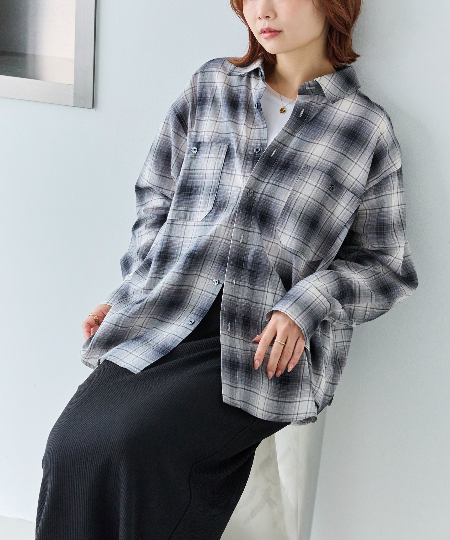 ブラック　model:156cm 着用サイズ:M