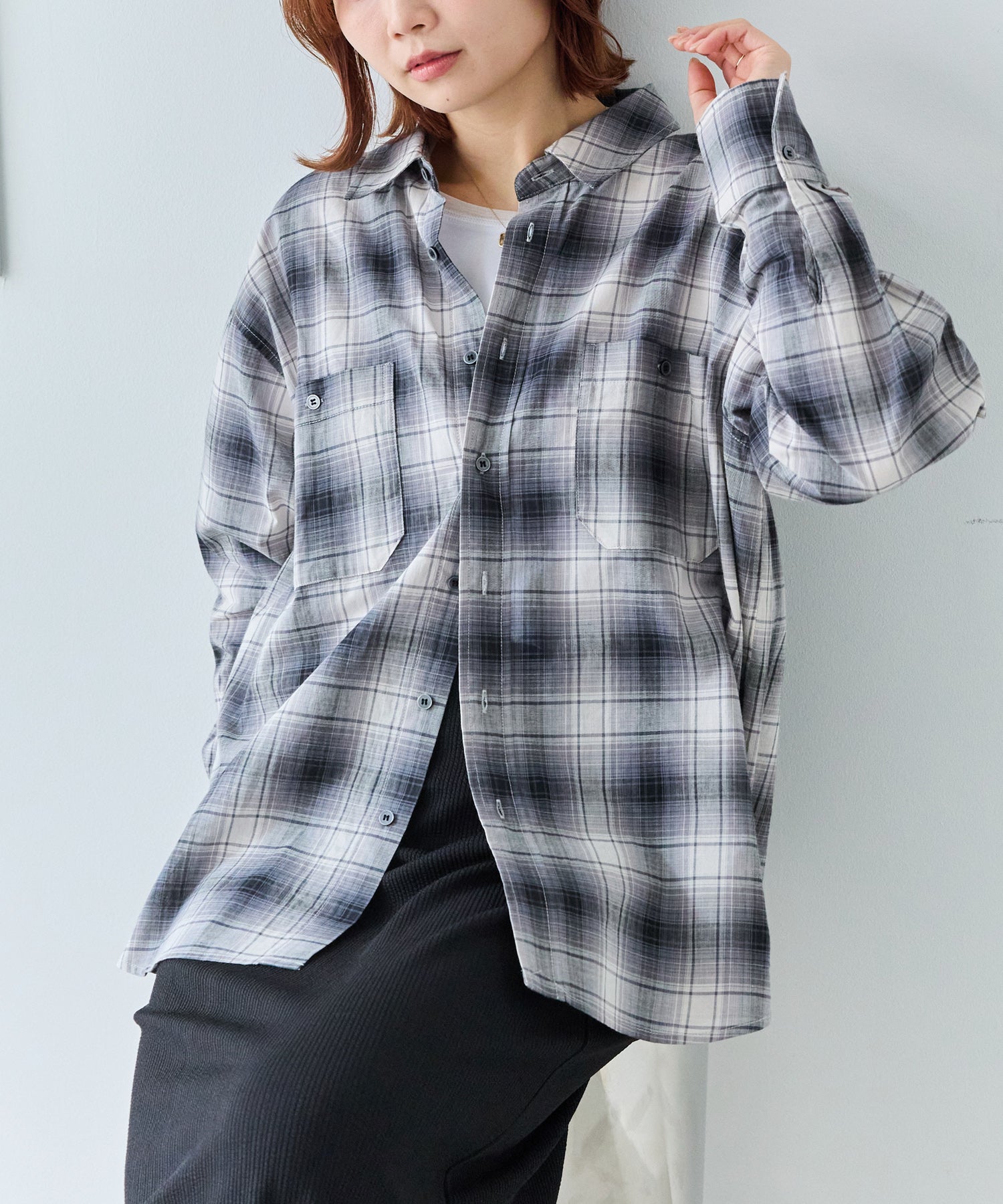 ブラック　model:156cm 着用サイズ:M