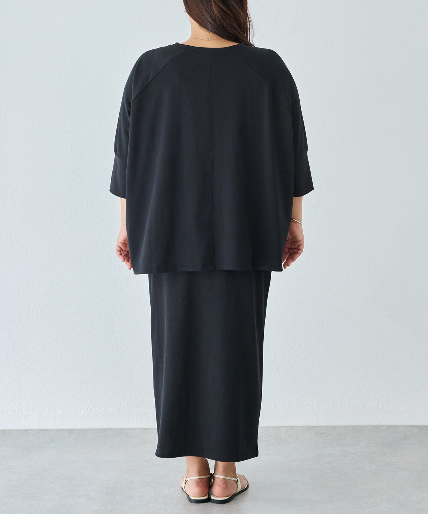 バック　model:161cm 着用サイズ:3L