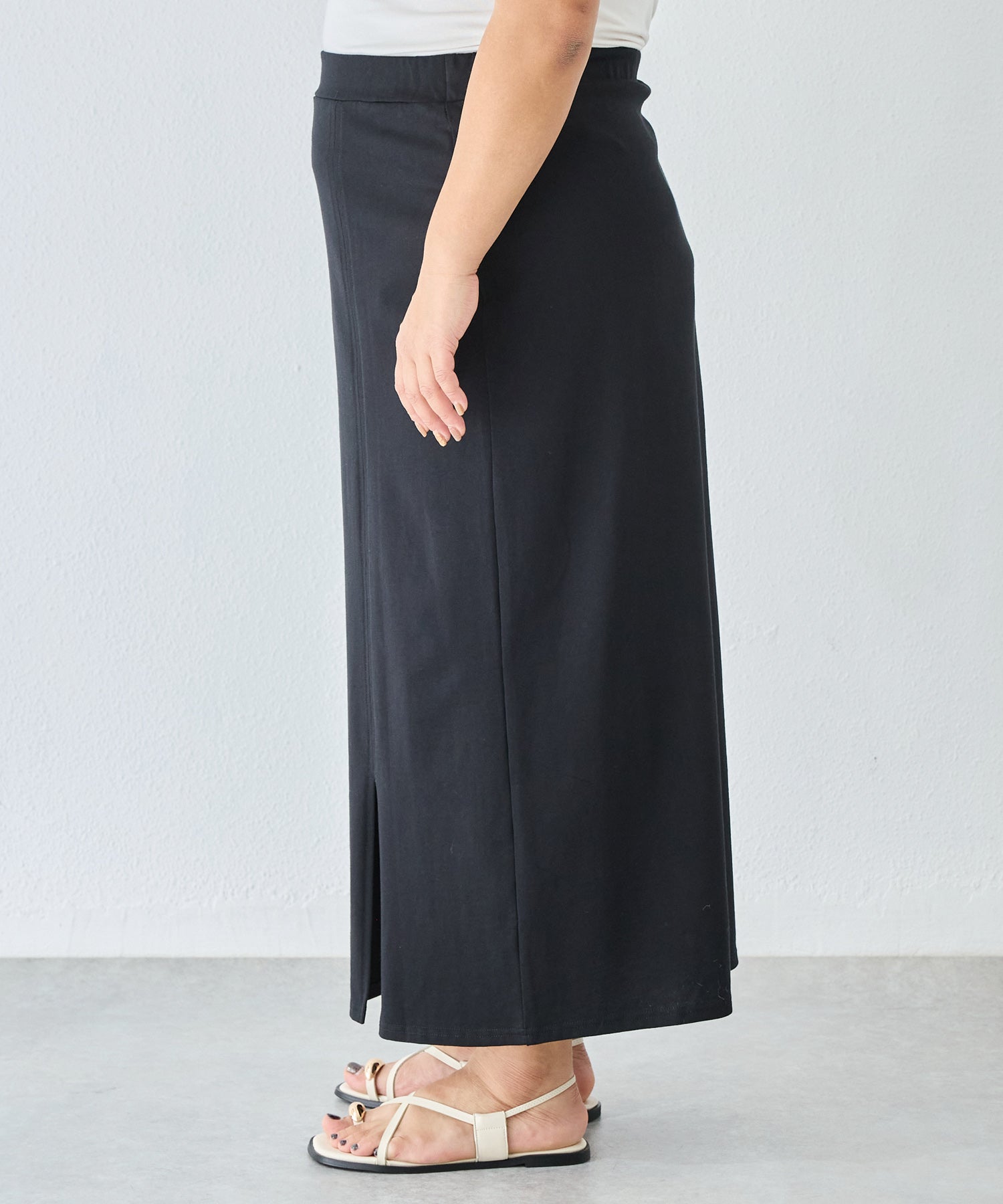 サイド　model:161cm 着用サイズ:3L