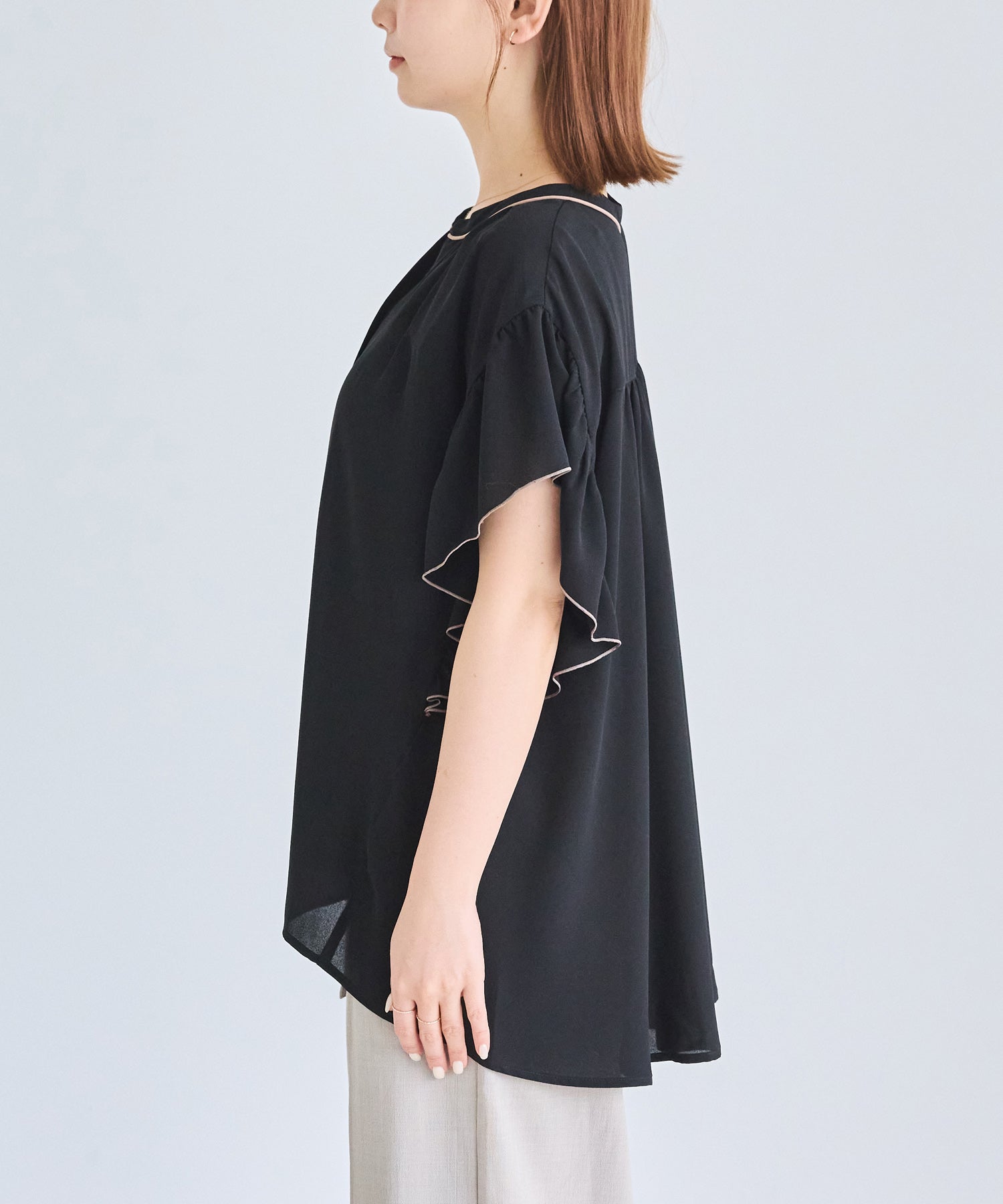 サイド　model:156cm 着用サイズ:M