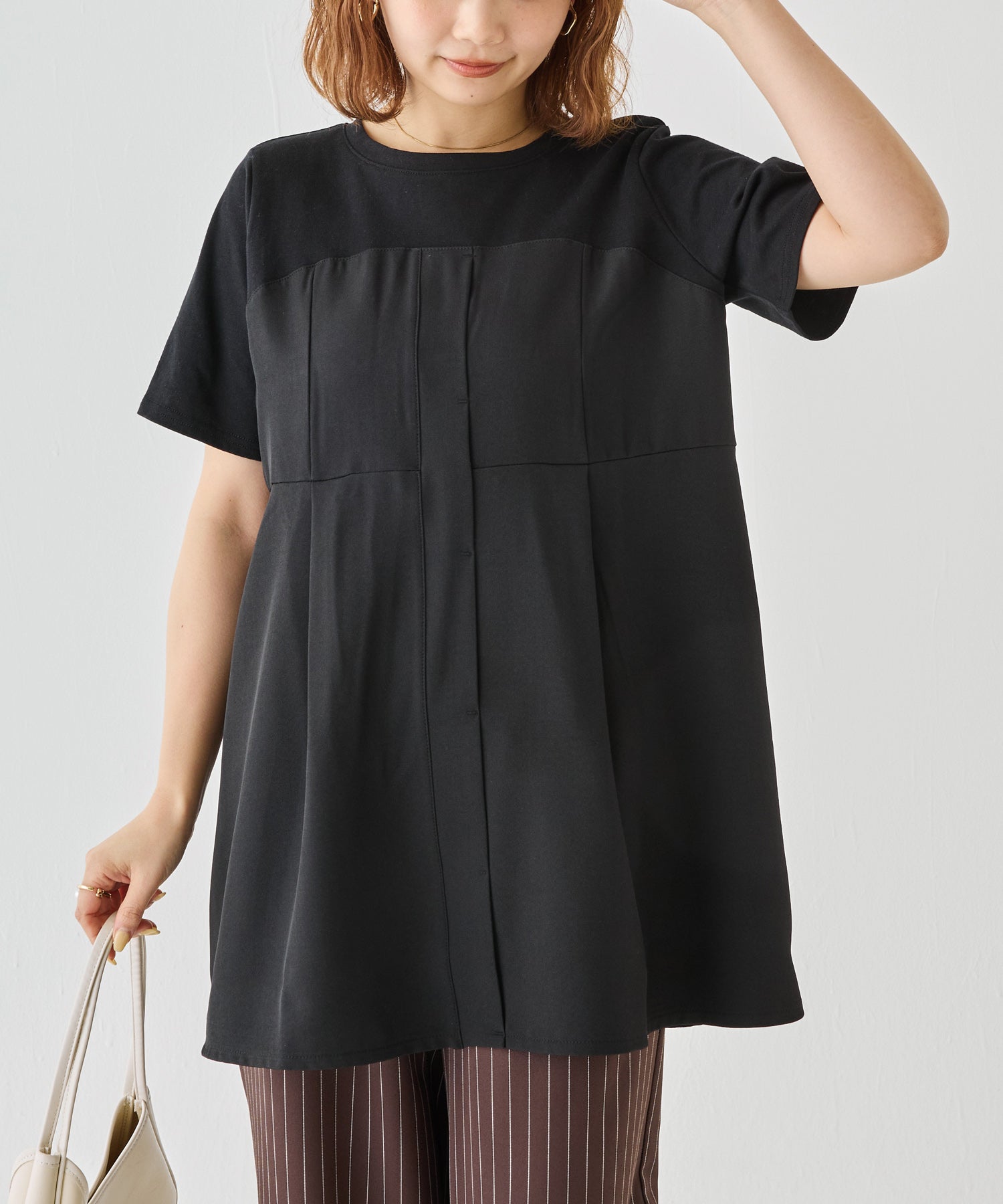 ブラック　model:156cm 着用サイズ:M