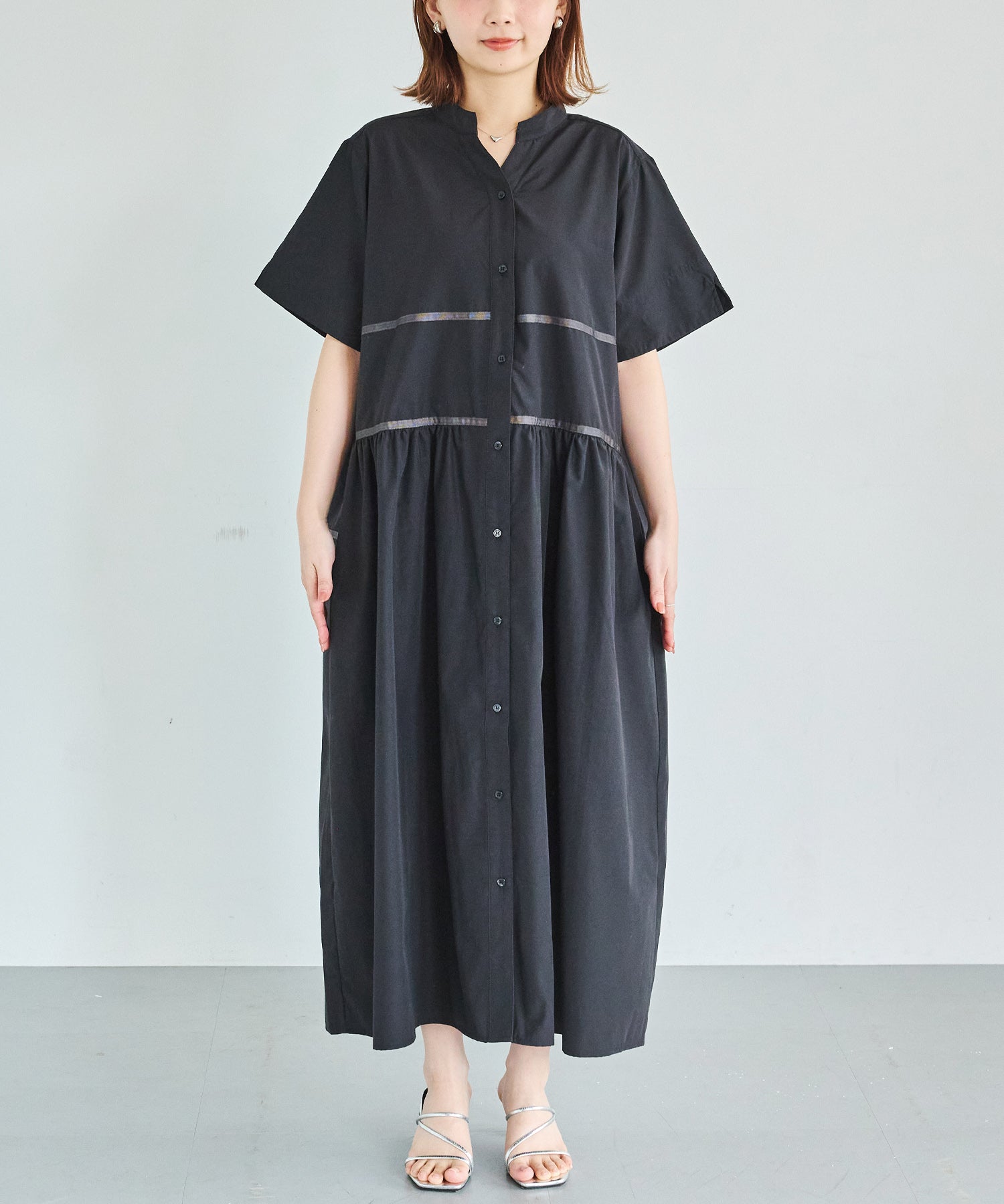 フロント　model:156cm 着用サイズ:M