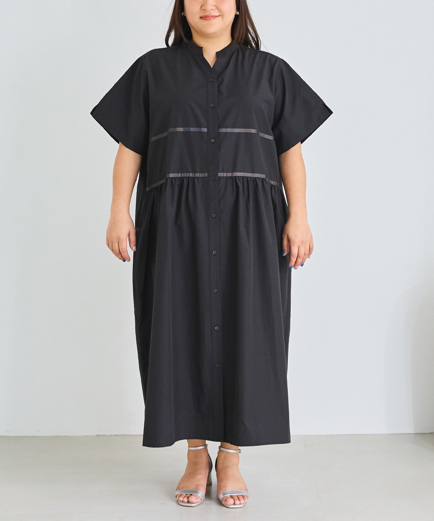 フロント　model:161cm 着用サイズ:3L
