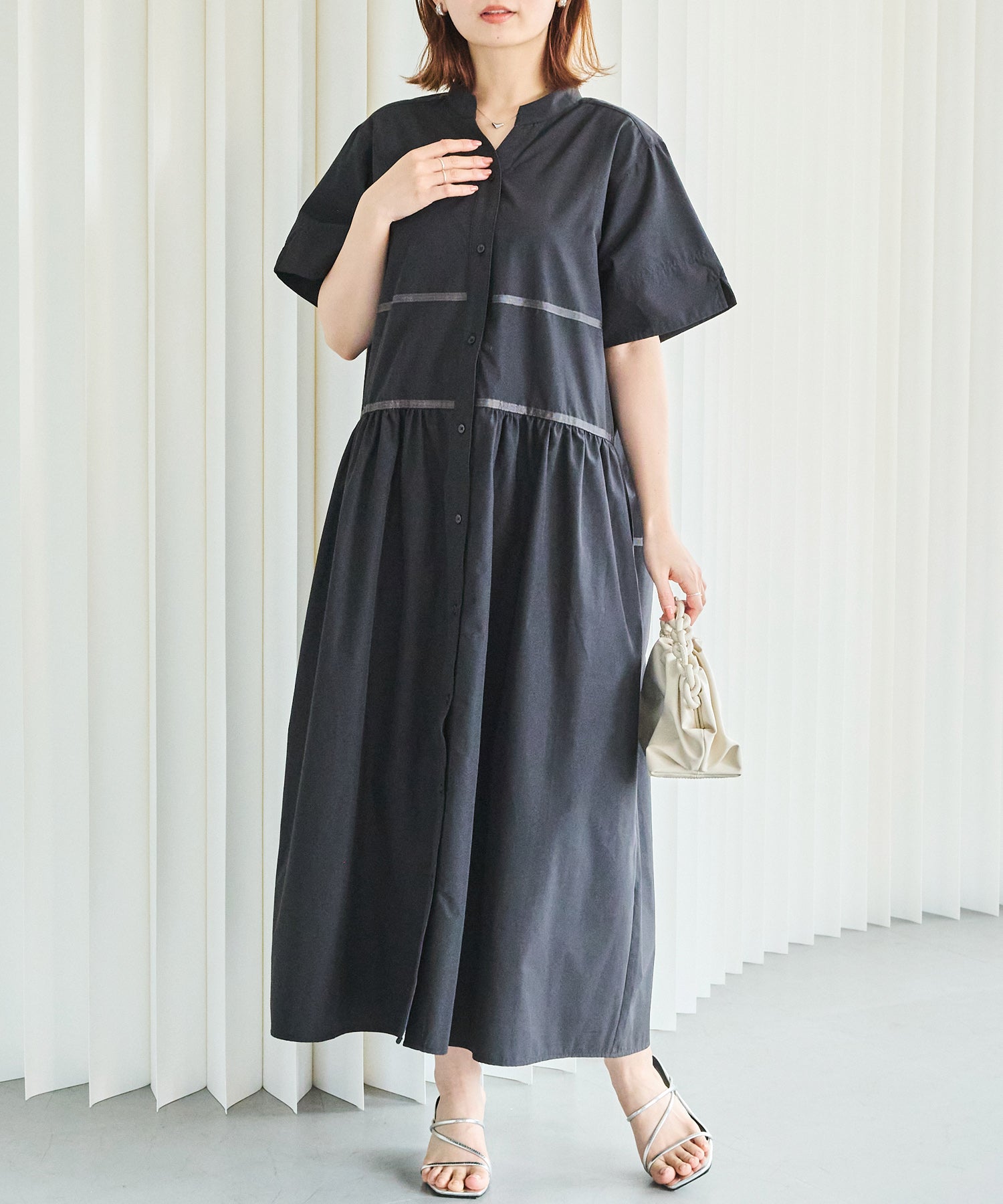 ブラック　model:156cm 着用サイズ:M