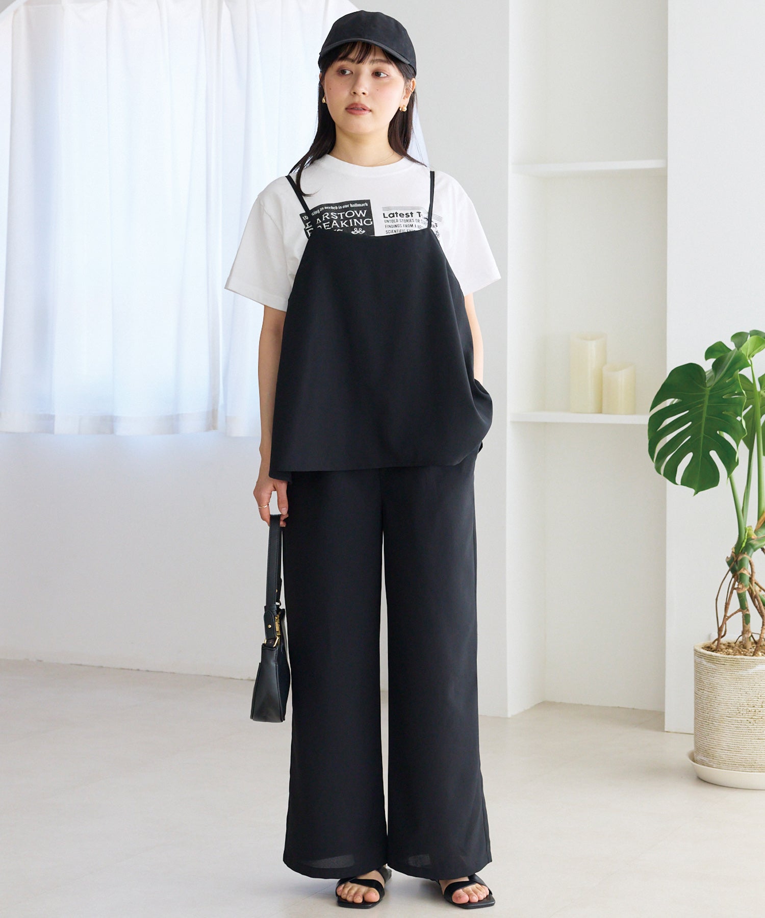 ブラック　model:162cm 着用サイズ:M