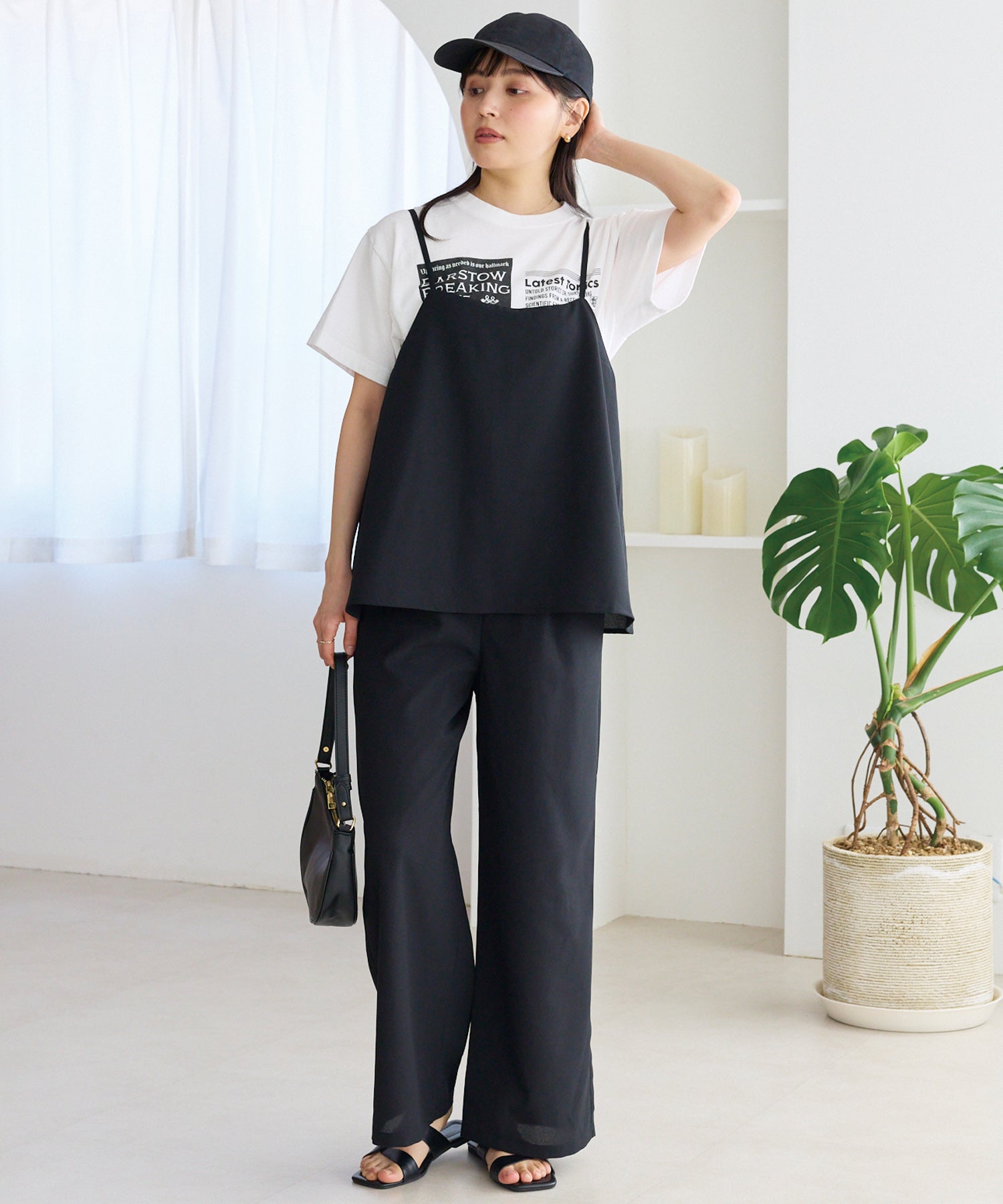 ブラック　model:162cm 着用サイズ:M