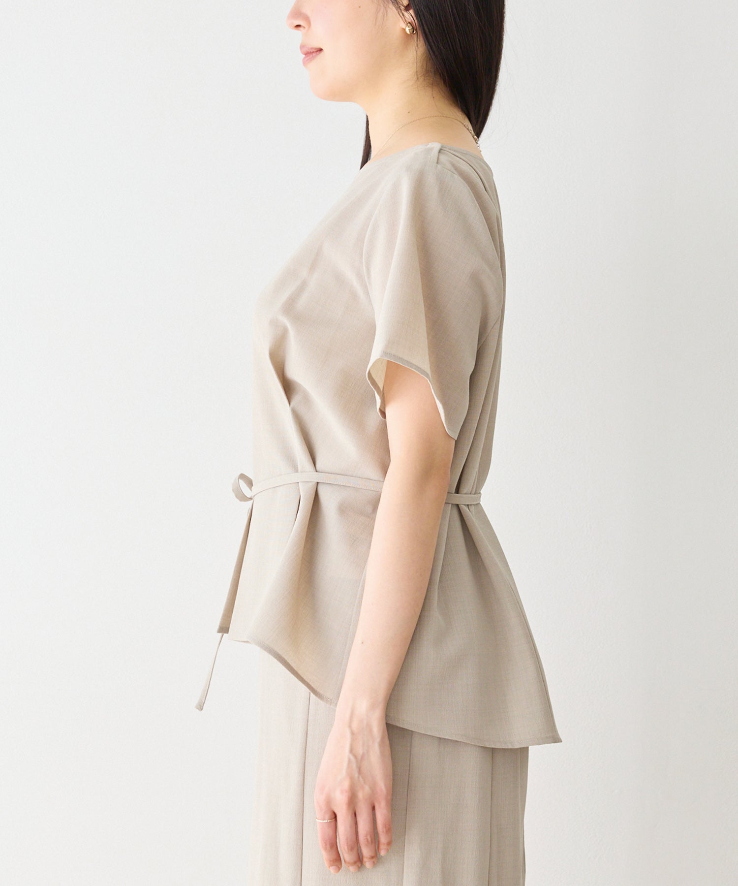 サイド　model:162cm 着用サイズ:M