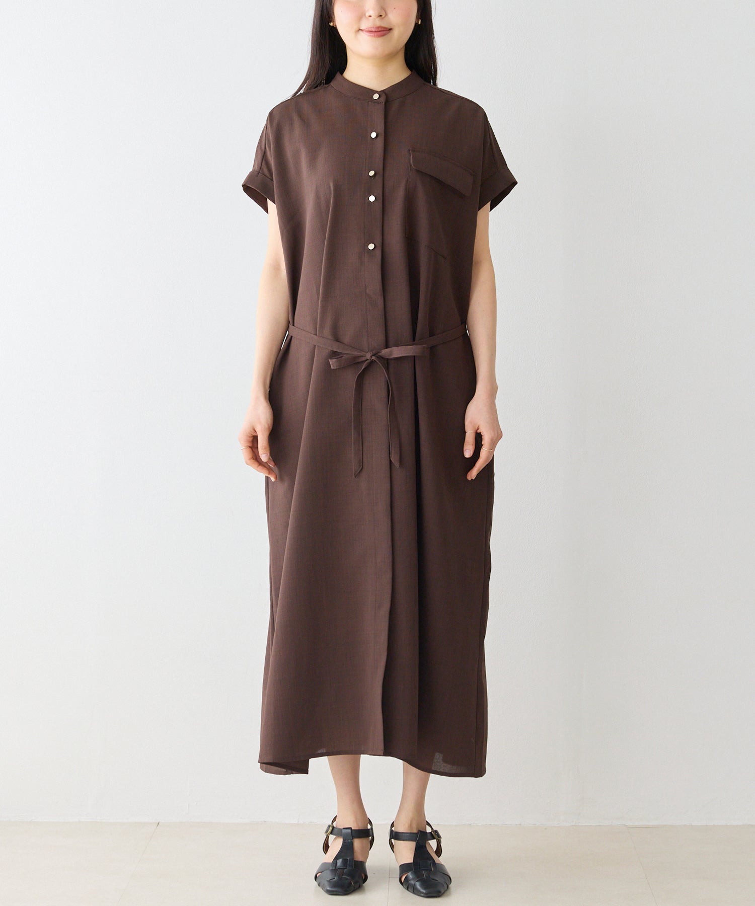 フロント　model:162cm 着用サイズ:M