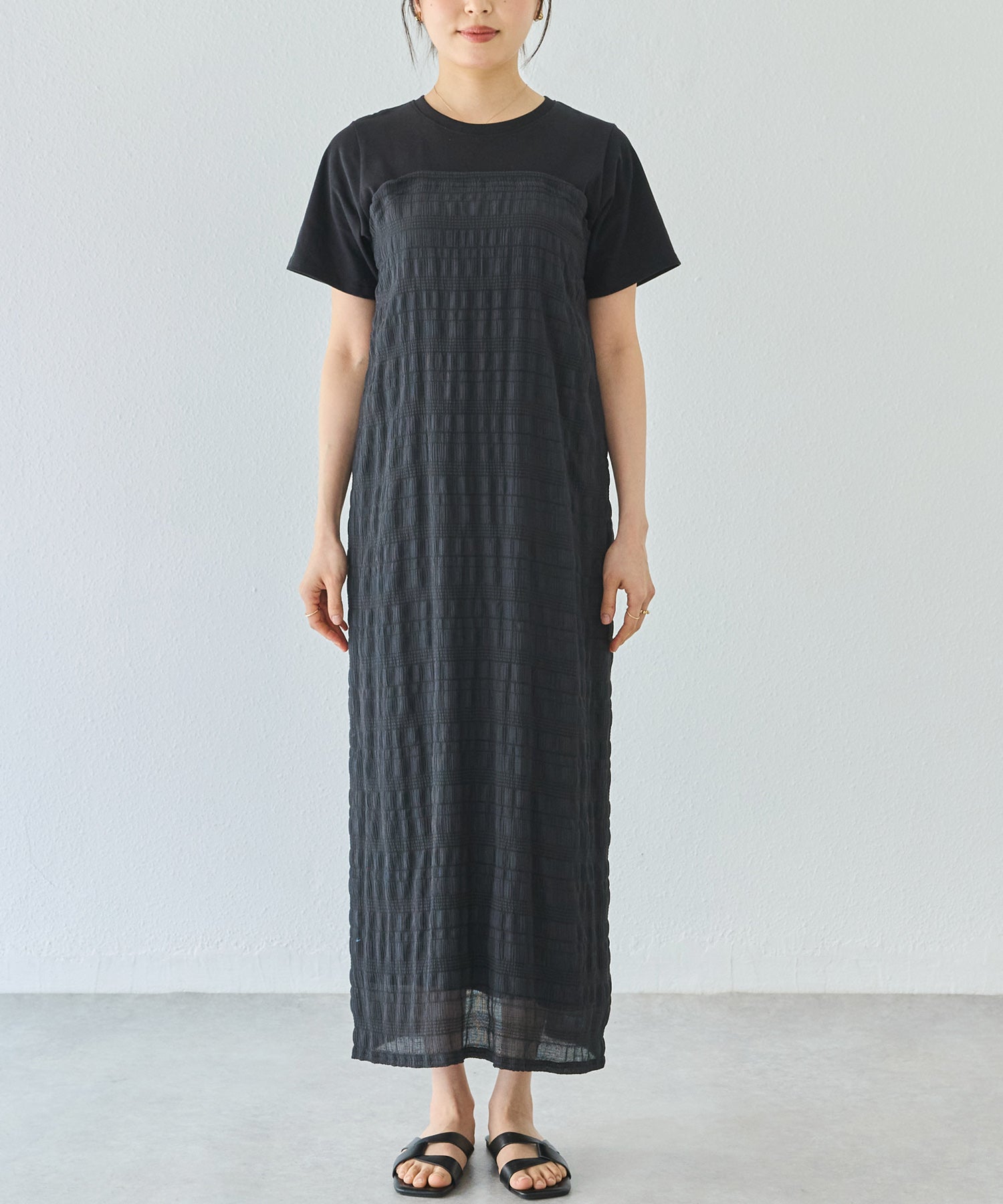 フロント　model:162cm 着用サイズ:M