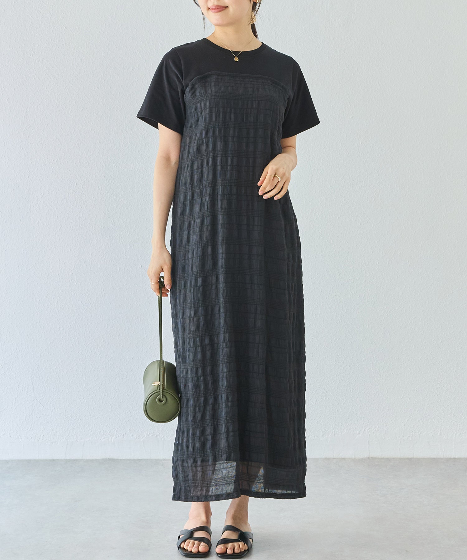 ブラック　model:162cm 着用サイズ:M