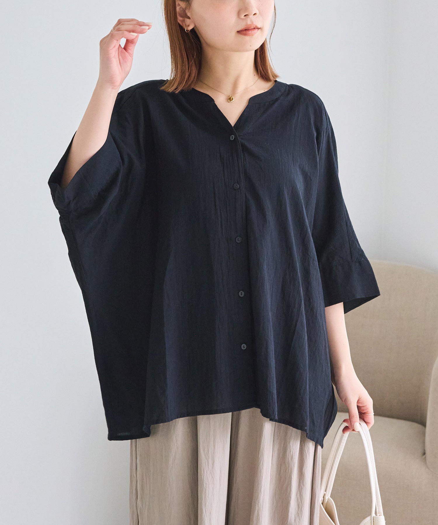 ブラック　model:156cm 着用サイズ:M