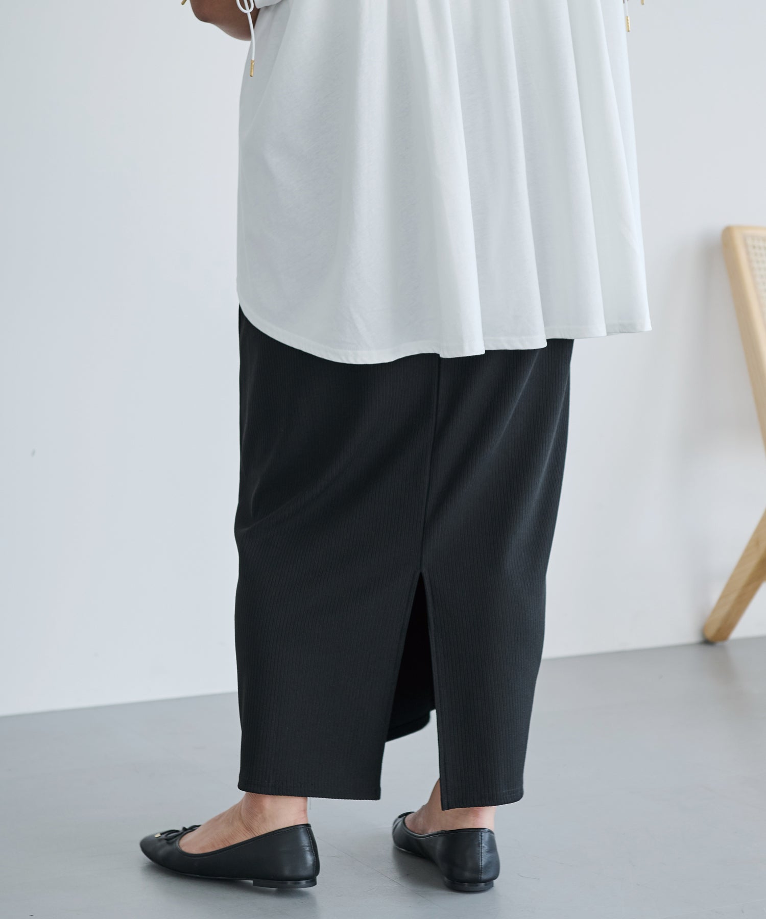 ブラック　model:161cm 着用サイズ:3L