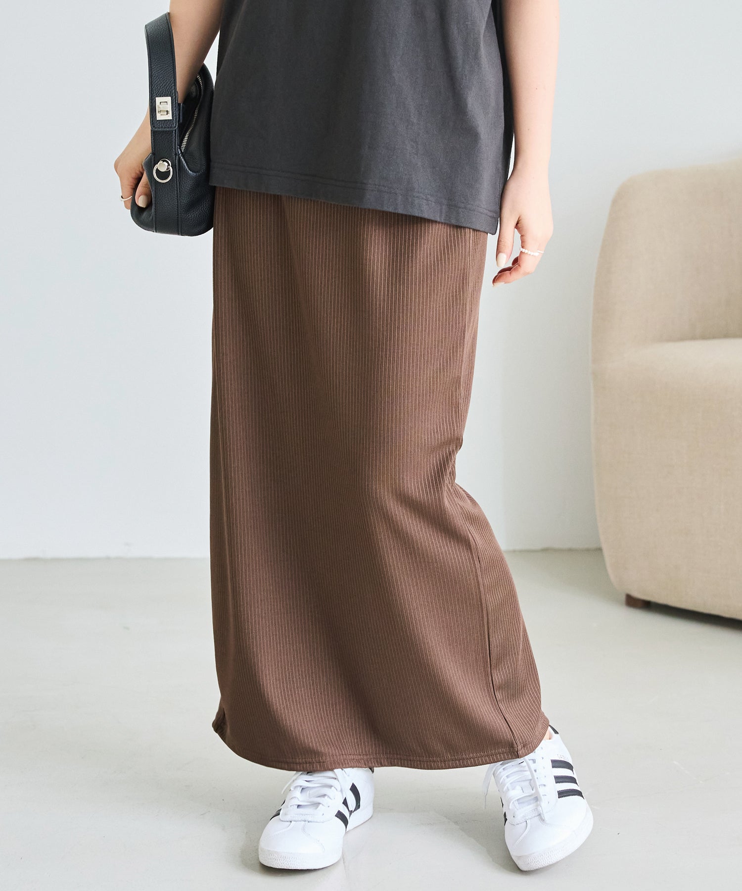 ブラウン　model:156cm 着用サイズ:M
