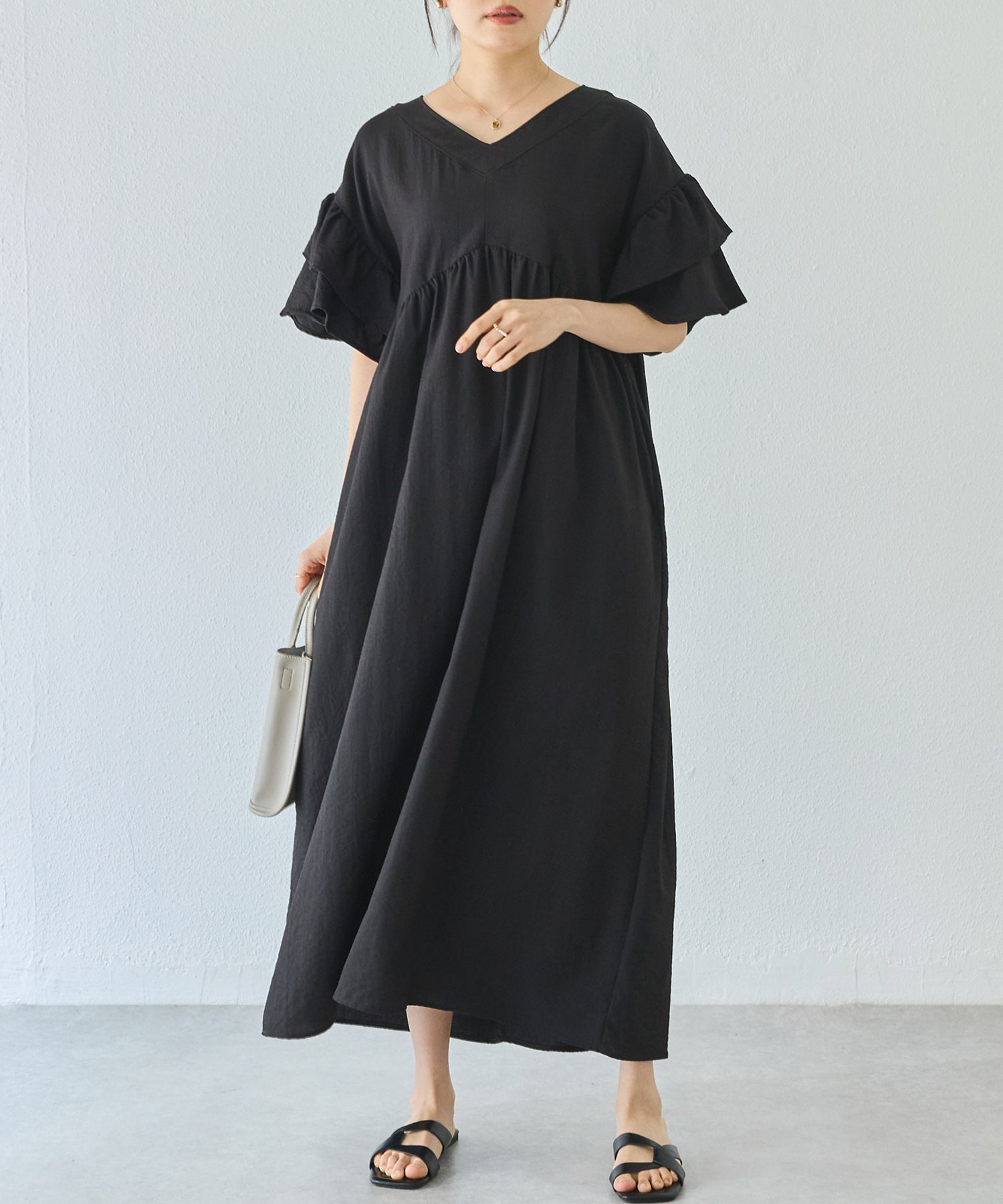 ブラック　model:162cm 着用サイズ:M