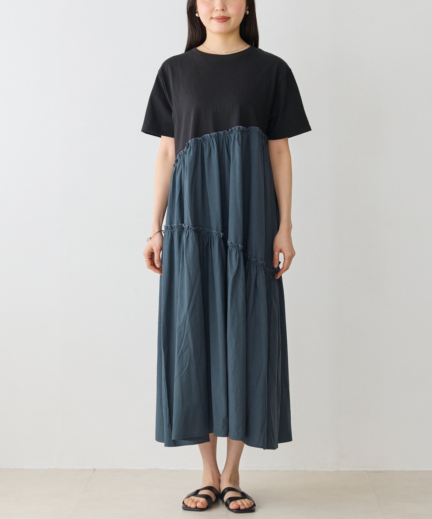 フロント　model:162cm 着用サイズ:M