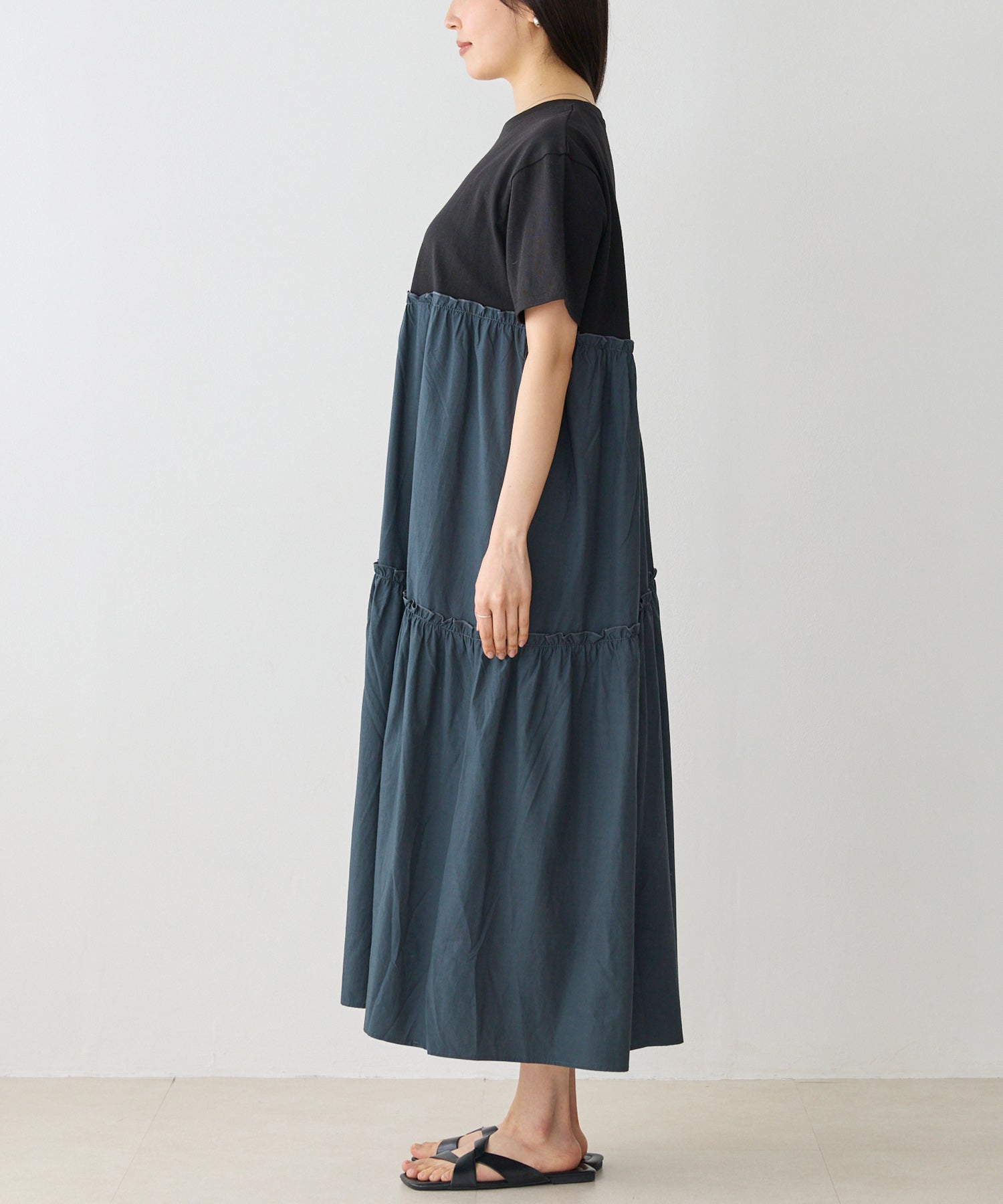 サイド　model:162cm 着用サイズ:M