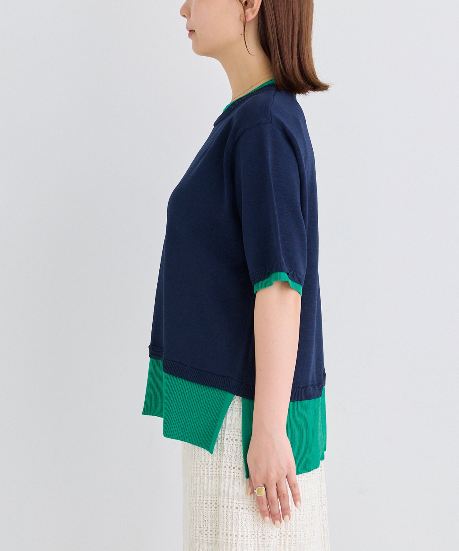 サイド　model:156cm 着用サイズ:F