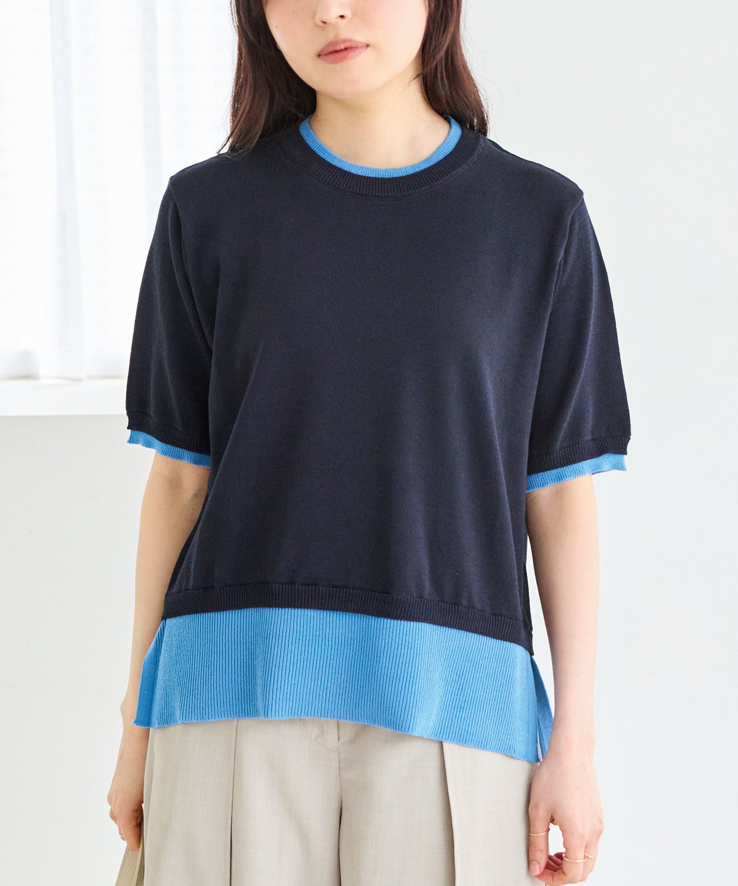 ブラック　model:162cm 着用サイズ:F