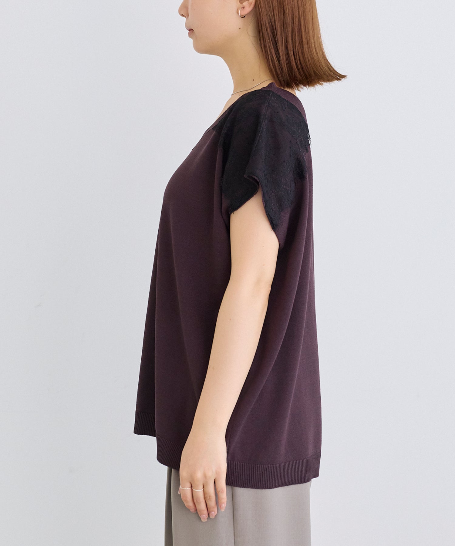 サイド　model:156cm 着用サイズ:F