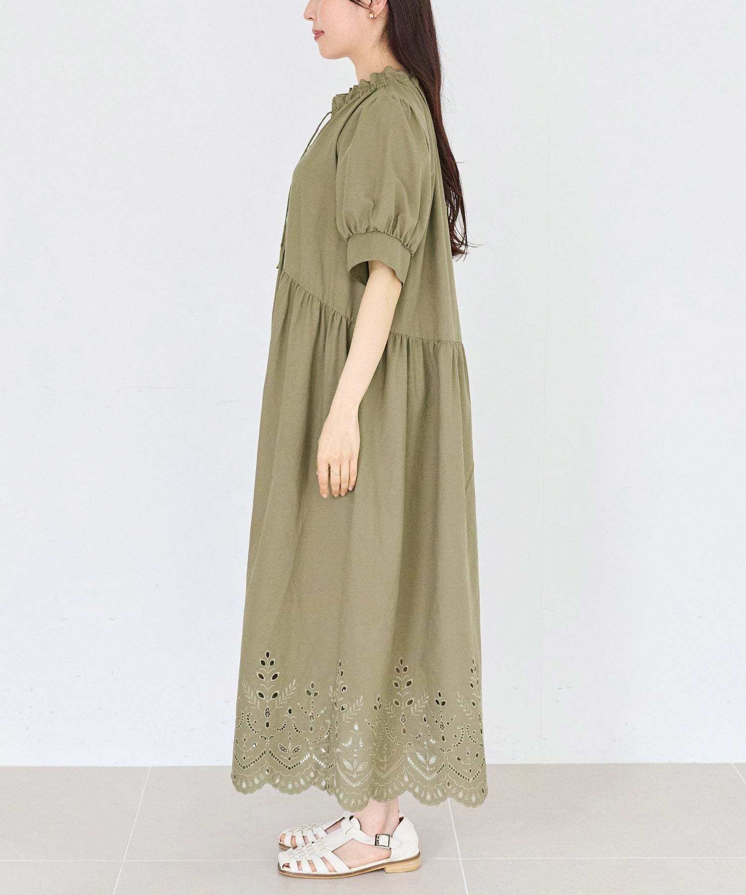 サイド　model:162cm 着用サイズ:M