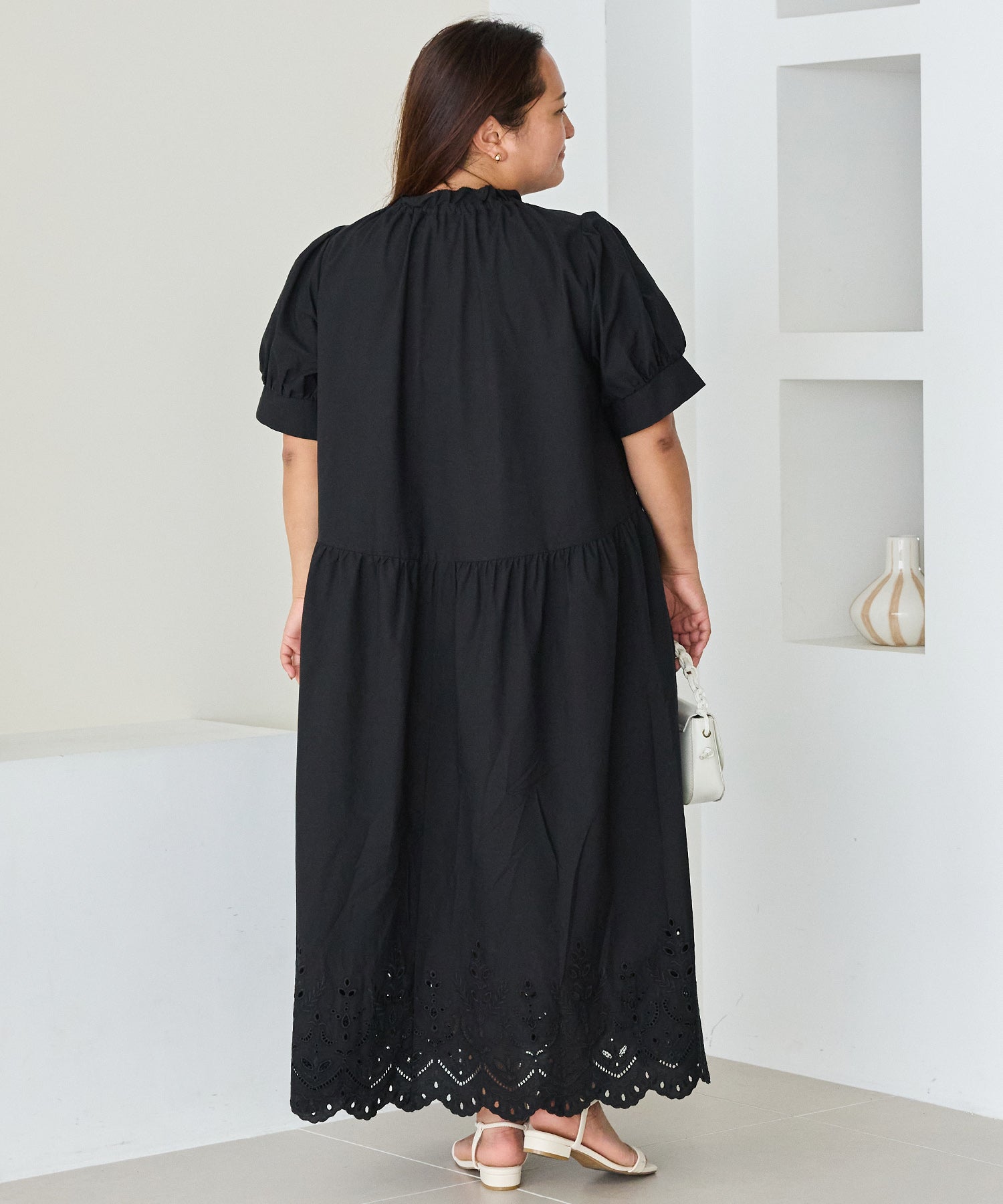 ブラック　model:161cm 着用サイズ:3L